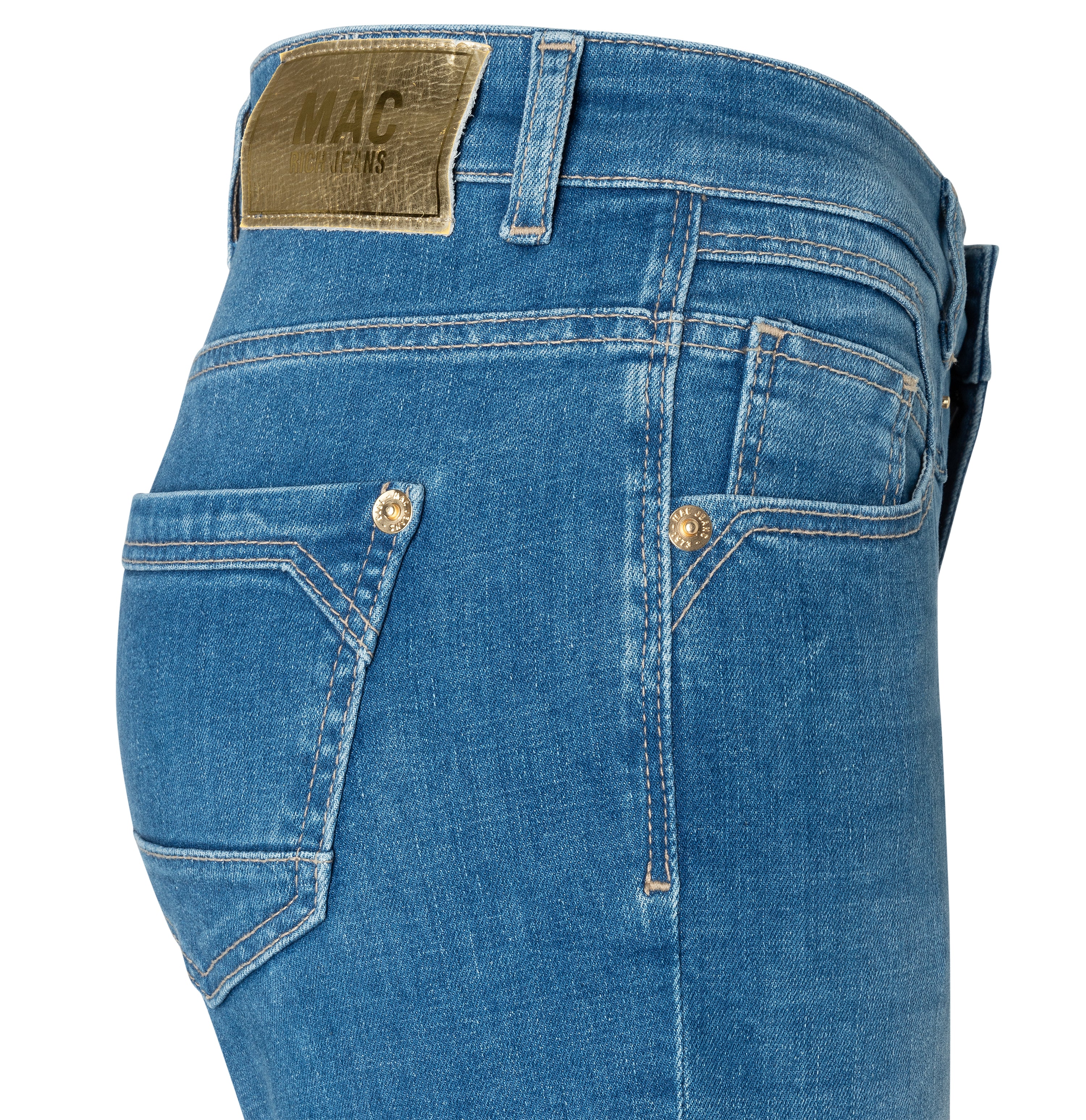 MAC Rich Slim Jeans - Seaside Marina Blue - 5703-90-0389L-D514 von MAC