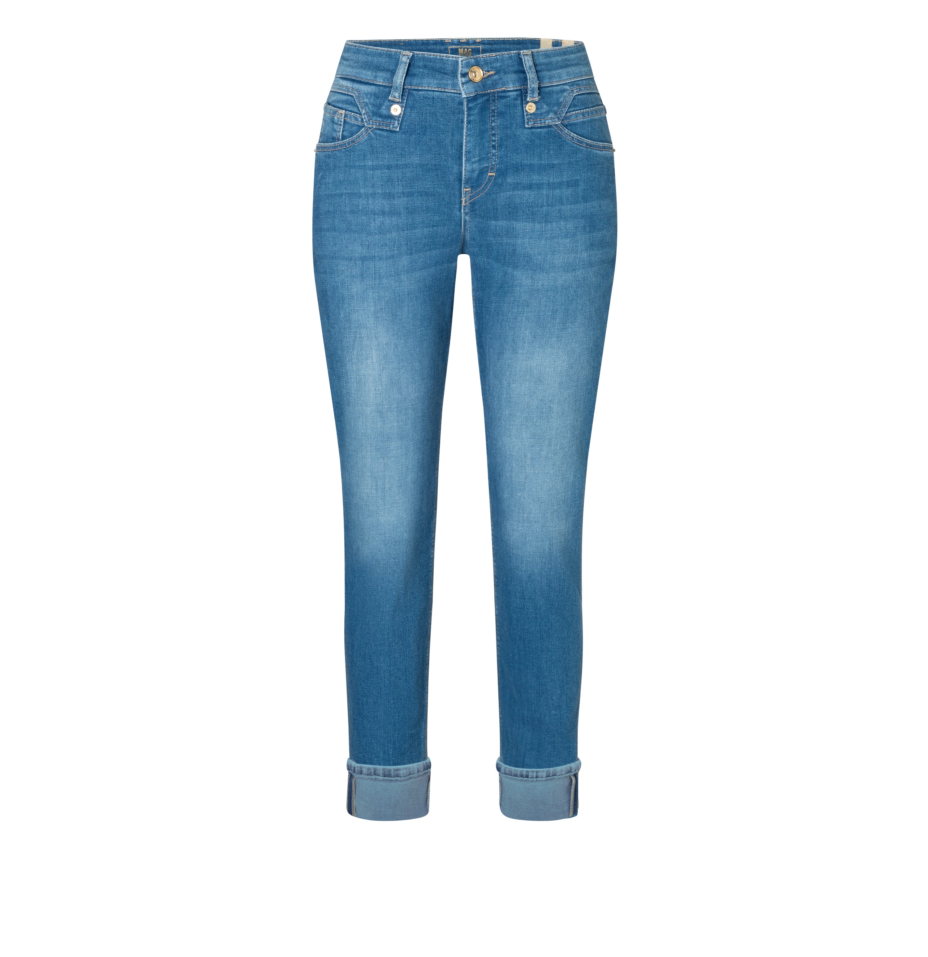 MAC Rich Slim Jeans - Seaside Marina Blue - 5703-90-0389L-D514