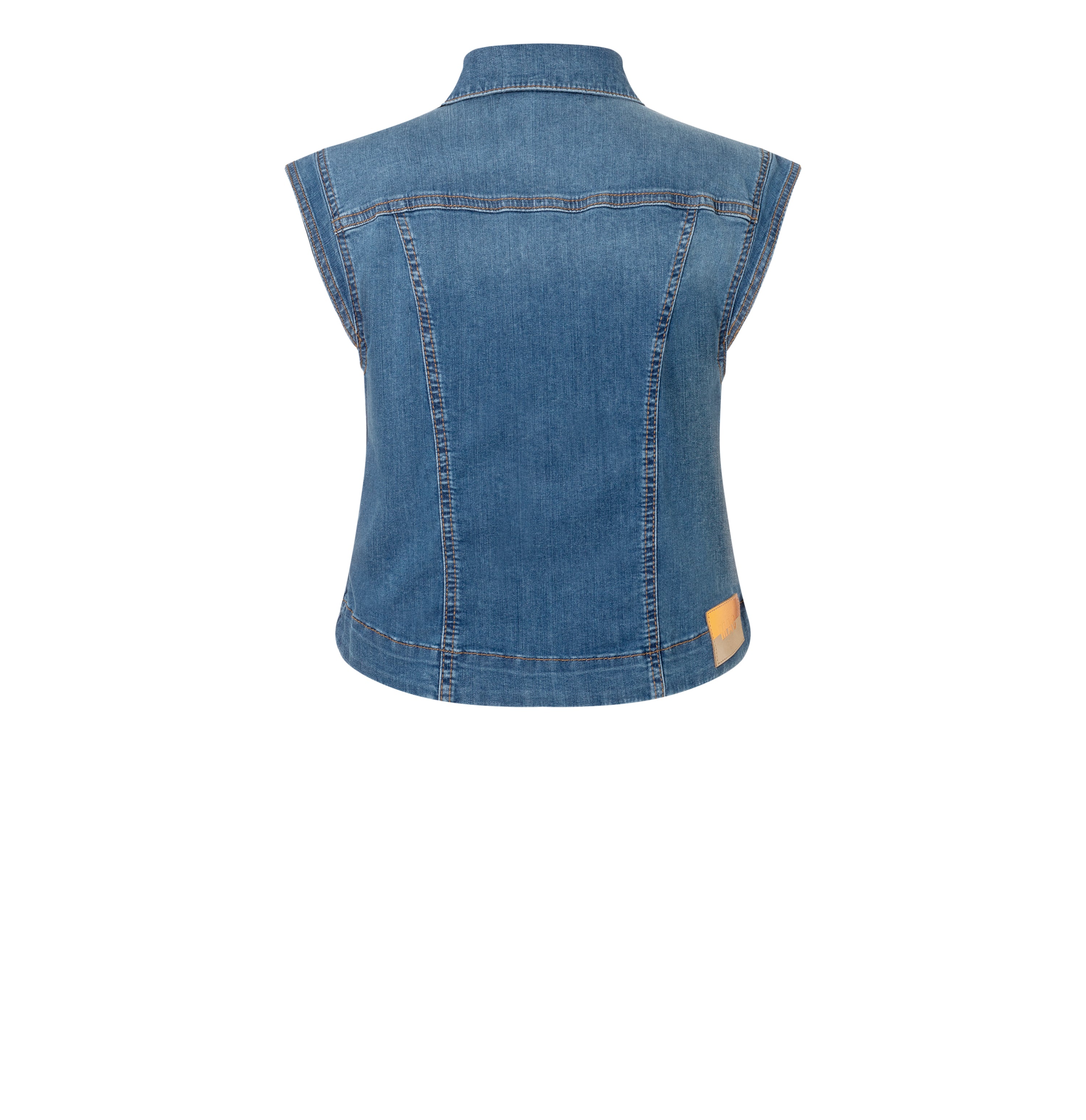 MAC VEST - Ocean Drift Denim - 0122-90-0391-D525