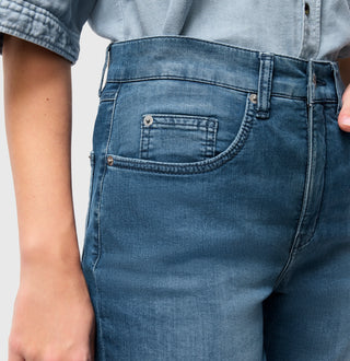 MAC CAROL Boyfriend Jeans - Seaside Drift Blue - 3197-90-0391L-D549