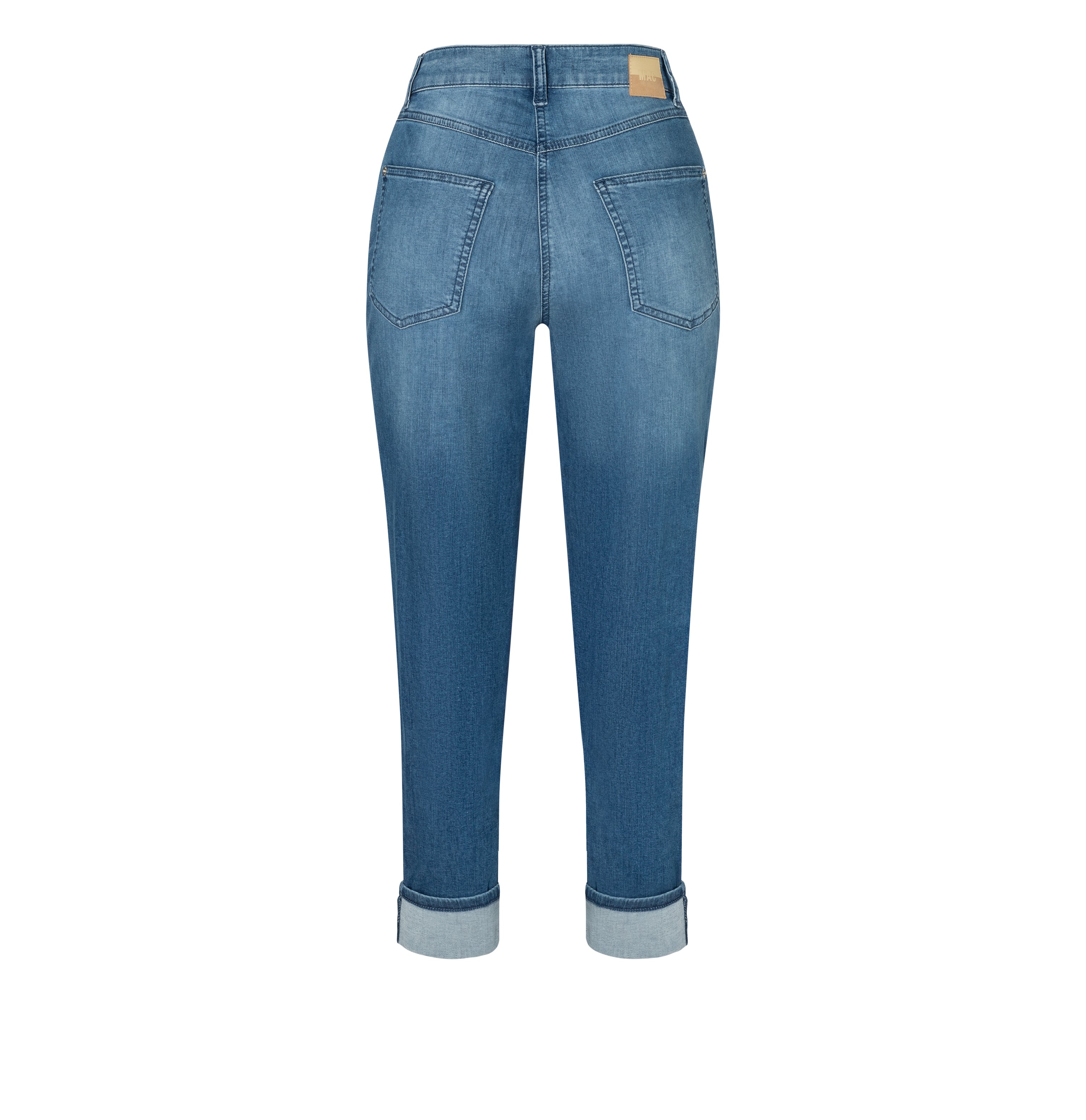 MAC CAROL Boyfriend Jeans - Seaside Drift Blue - 3197-90-0391L-D549