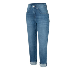 MAC CAROL Boyfriend Jeans - Seaside Drift Blue - 3197-90-0391L-D549