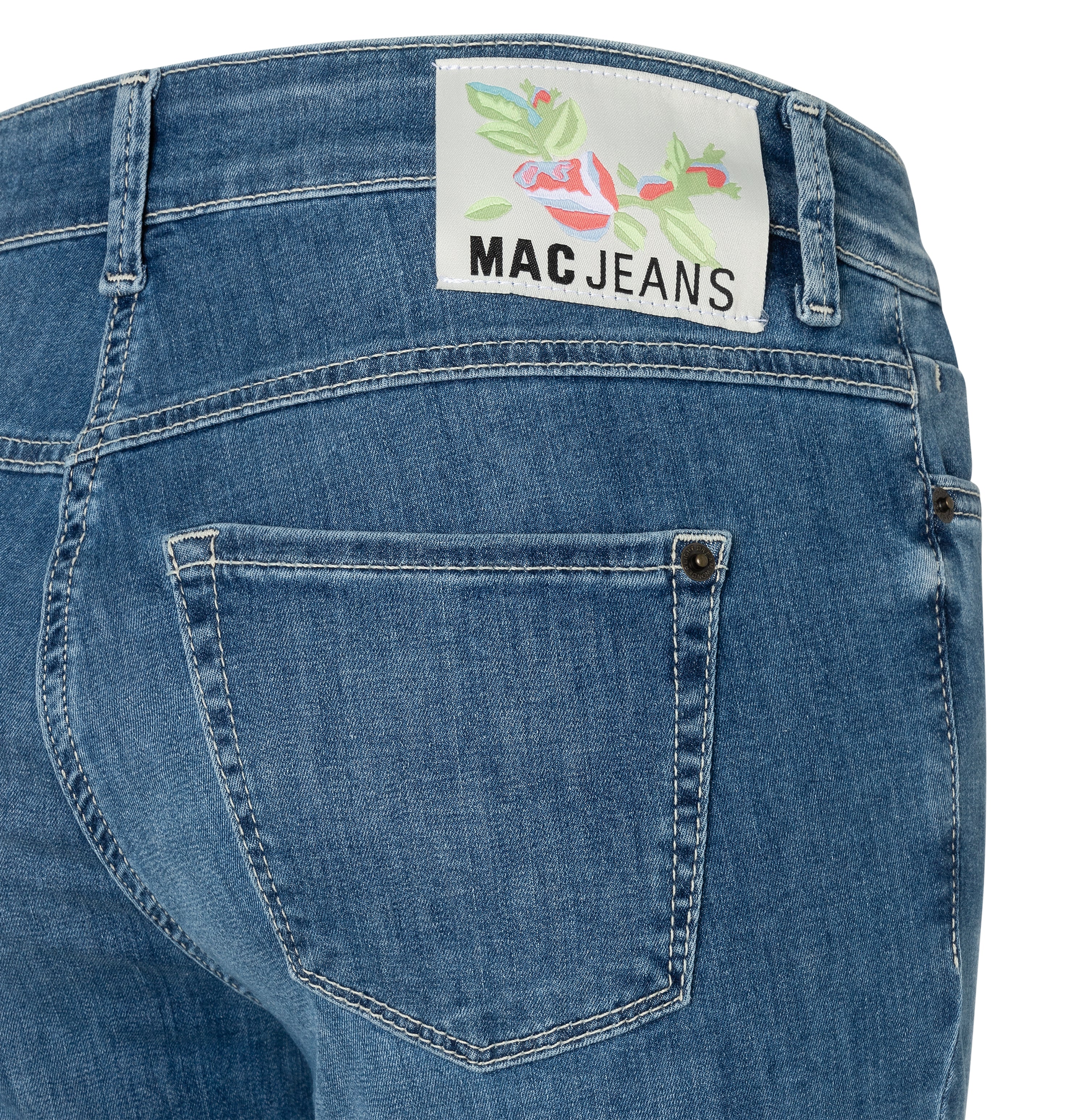 MAC DREAM SUMMER authentic used blue 5492-90-0351L D589 - Seaside Indigo Wash - 5492-90-0351L-D589 von MAC