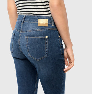 MAC SUE Straight Jeans - Harborwashed Blue - 5714-90-0391L-D657