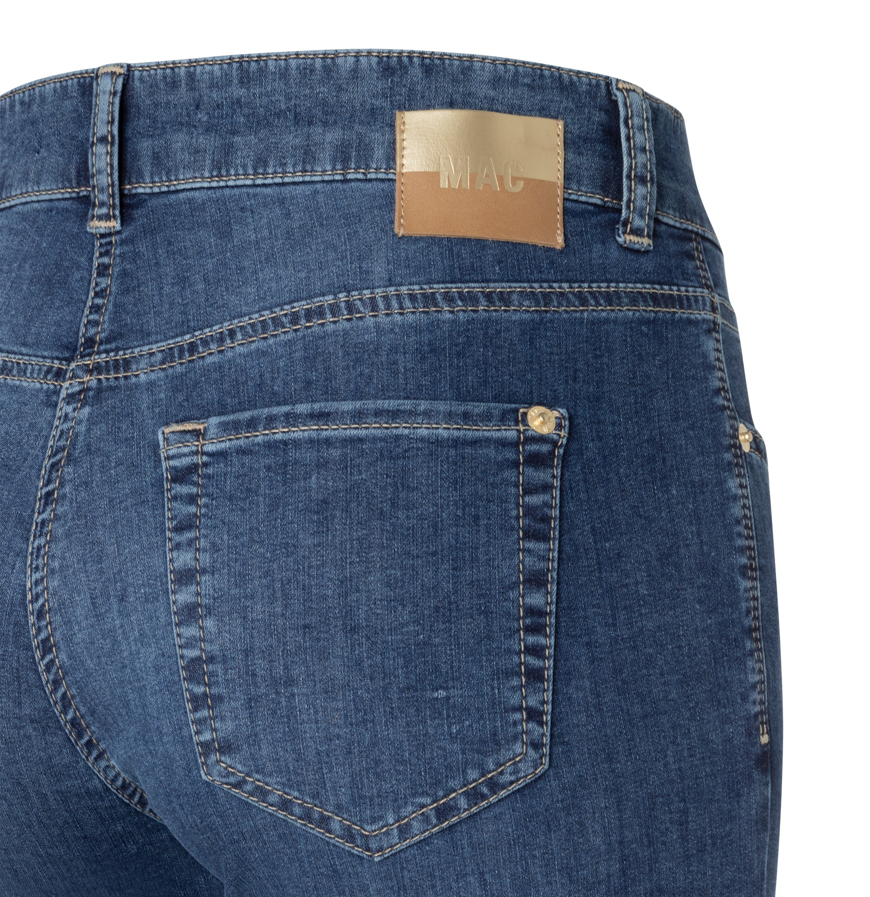 MAC SUE Straight Jeans - Harborwashed Blue - 5714-90-0391L-D657 von MAC