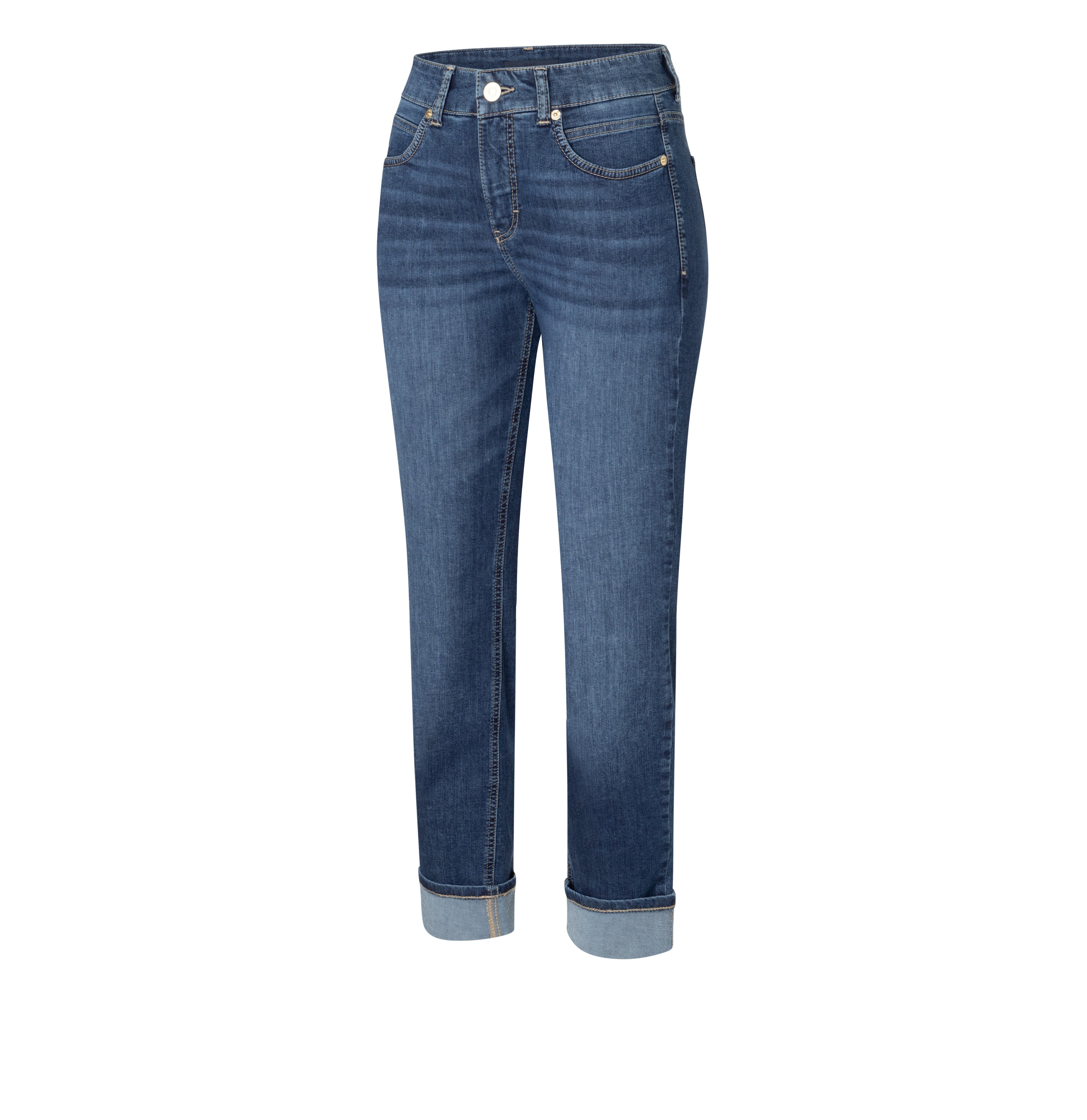 MAC SUE Straight Jeans - Harborwashed Blue - 5714-90-0391L-D657 von MAC