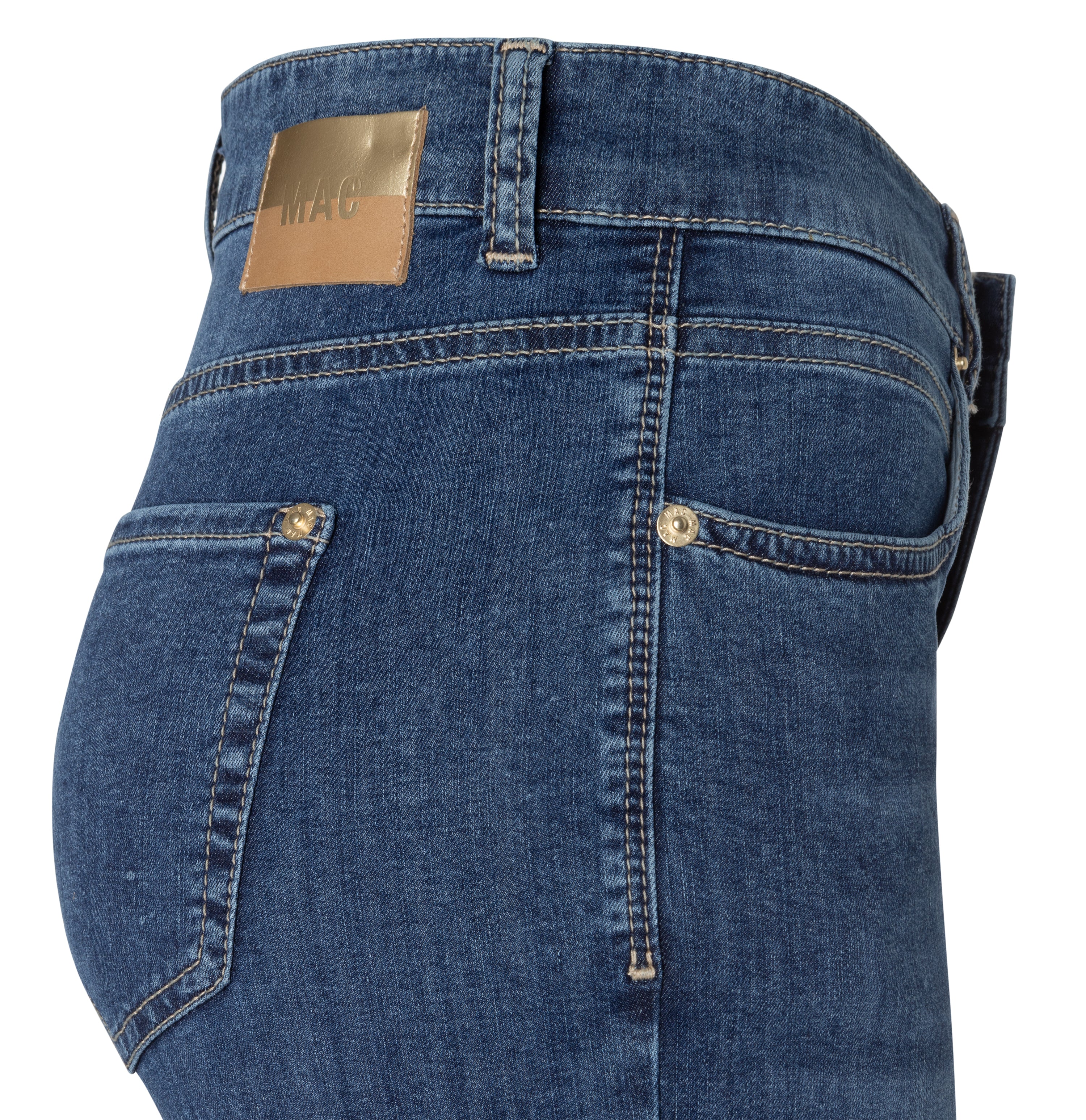 MAC SUE Straight Jeans - Harborwashed Blue - 5714-90-0391L-D657 von MAC