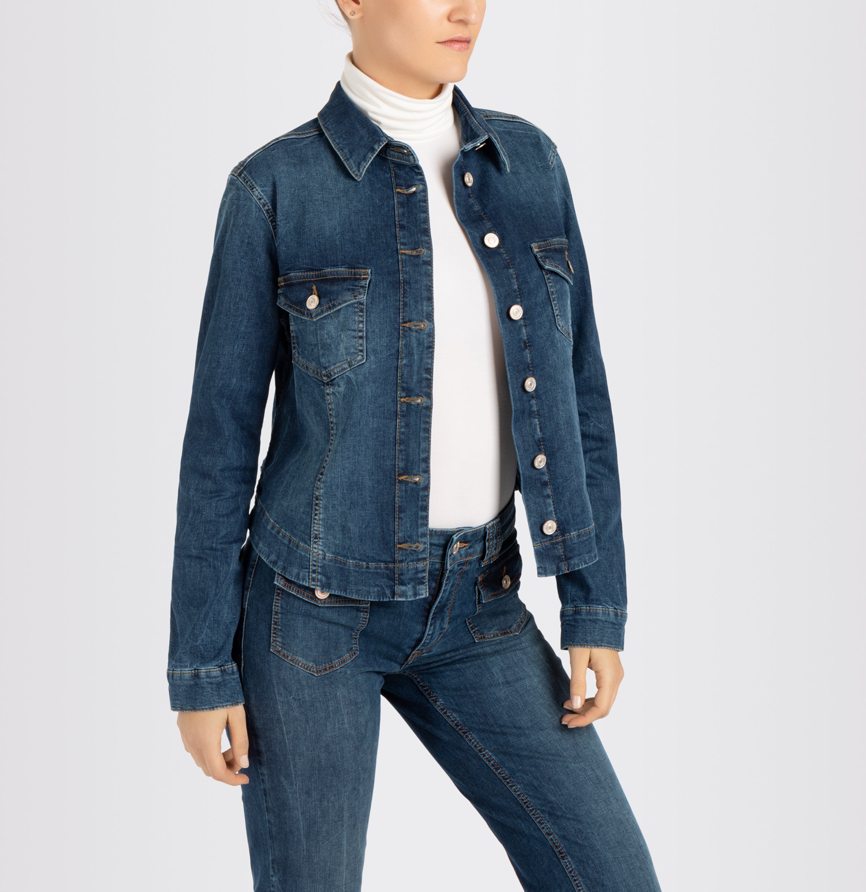 MAC RICH JACKET - Indigo Horizon - 0104-90-0391-D866 von MAC