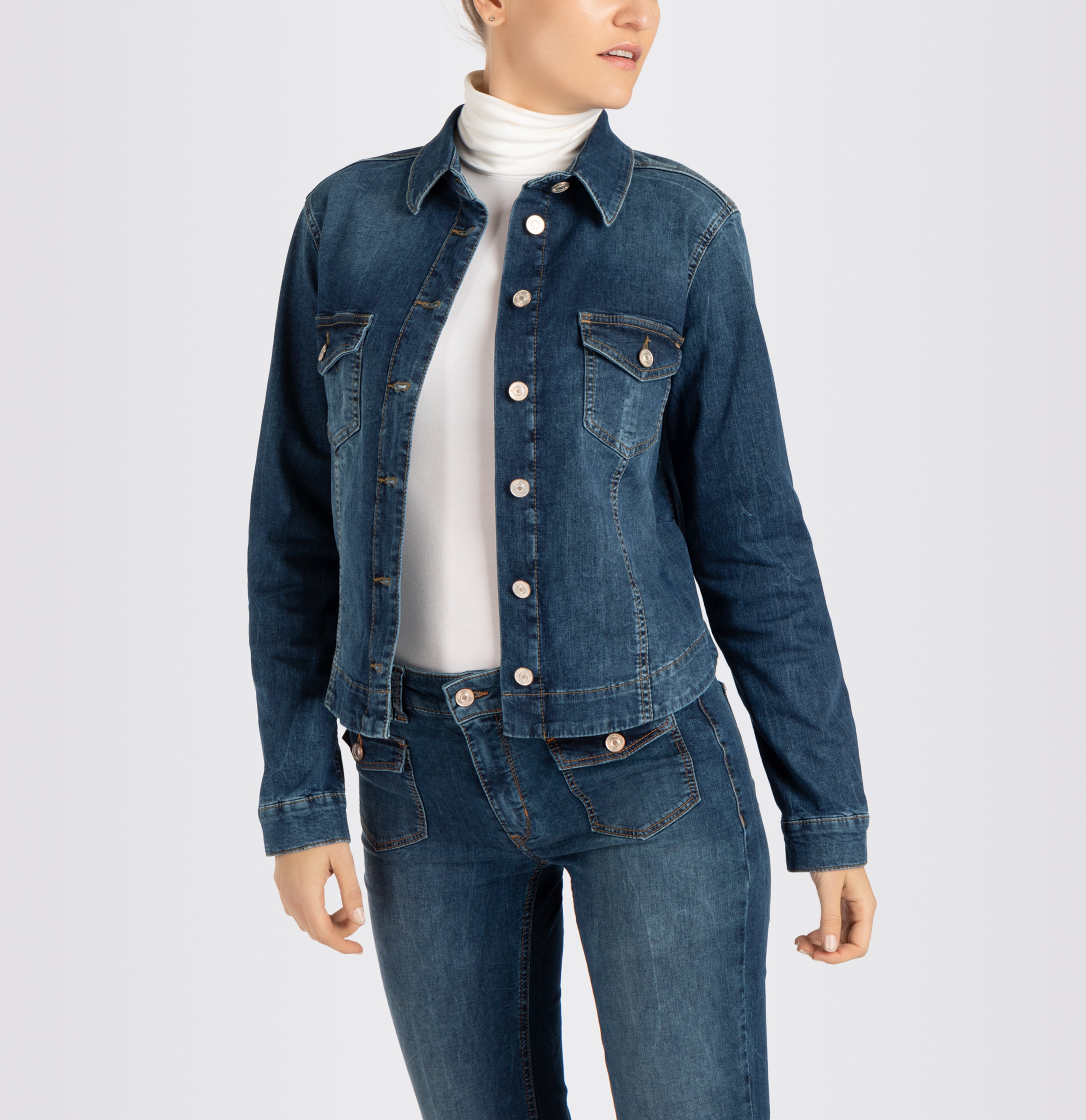 MAC RICH JACKET - Indigo Horizon - 0104-90-0391-D866 von MAC