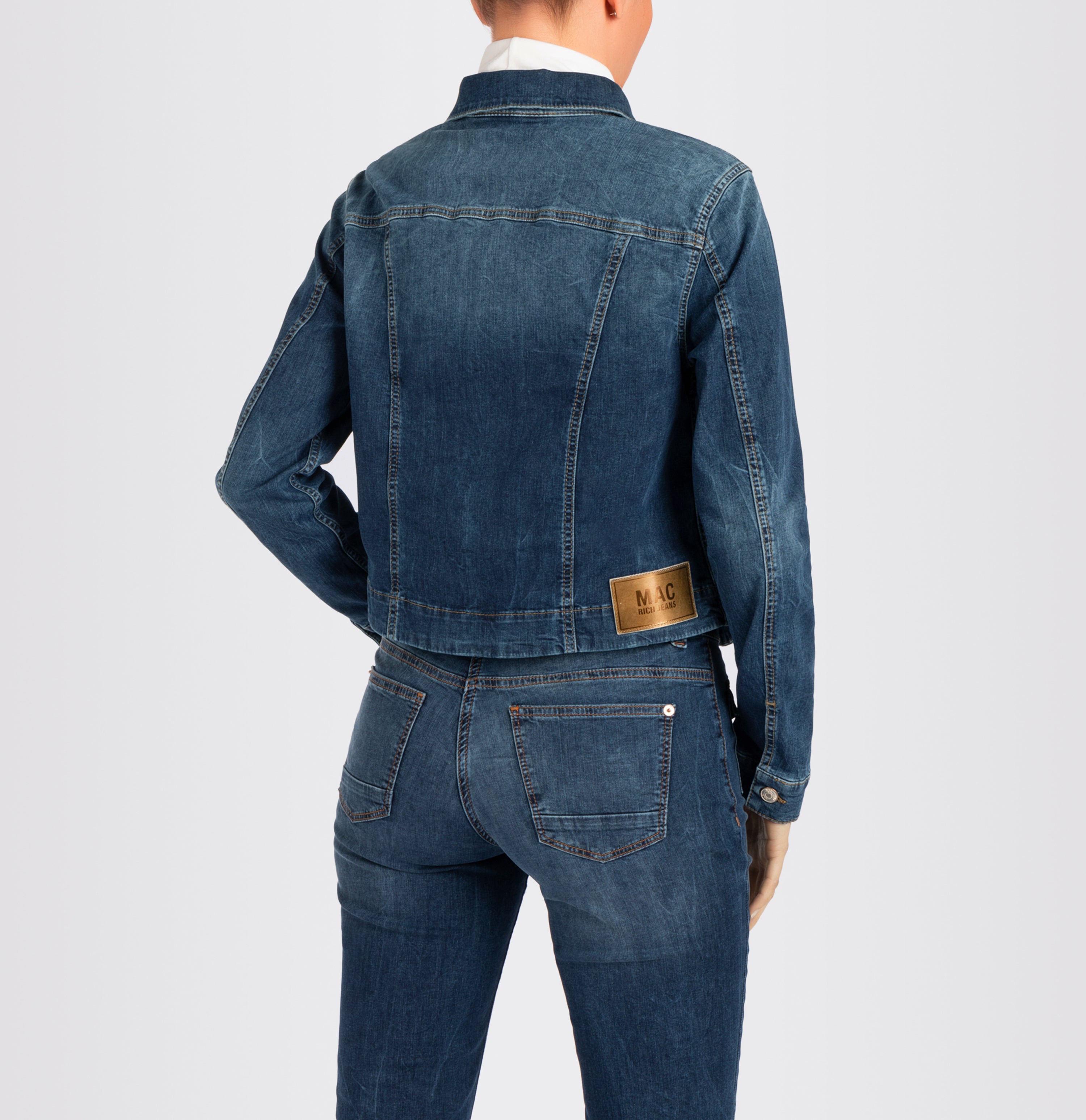 MAC RICH JACKET - Indigo Horizon - 0104-90-0391-D866 von MAC