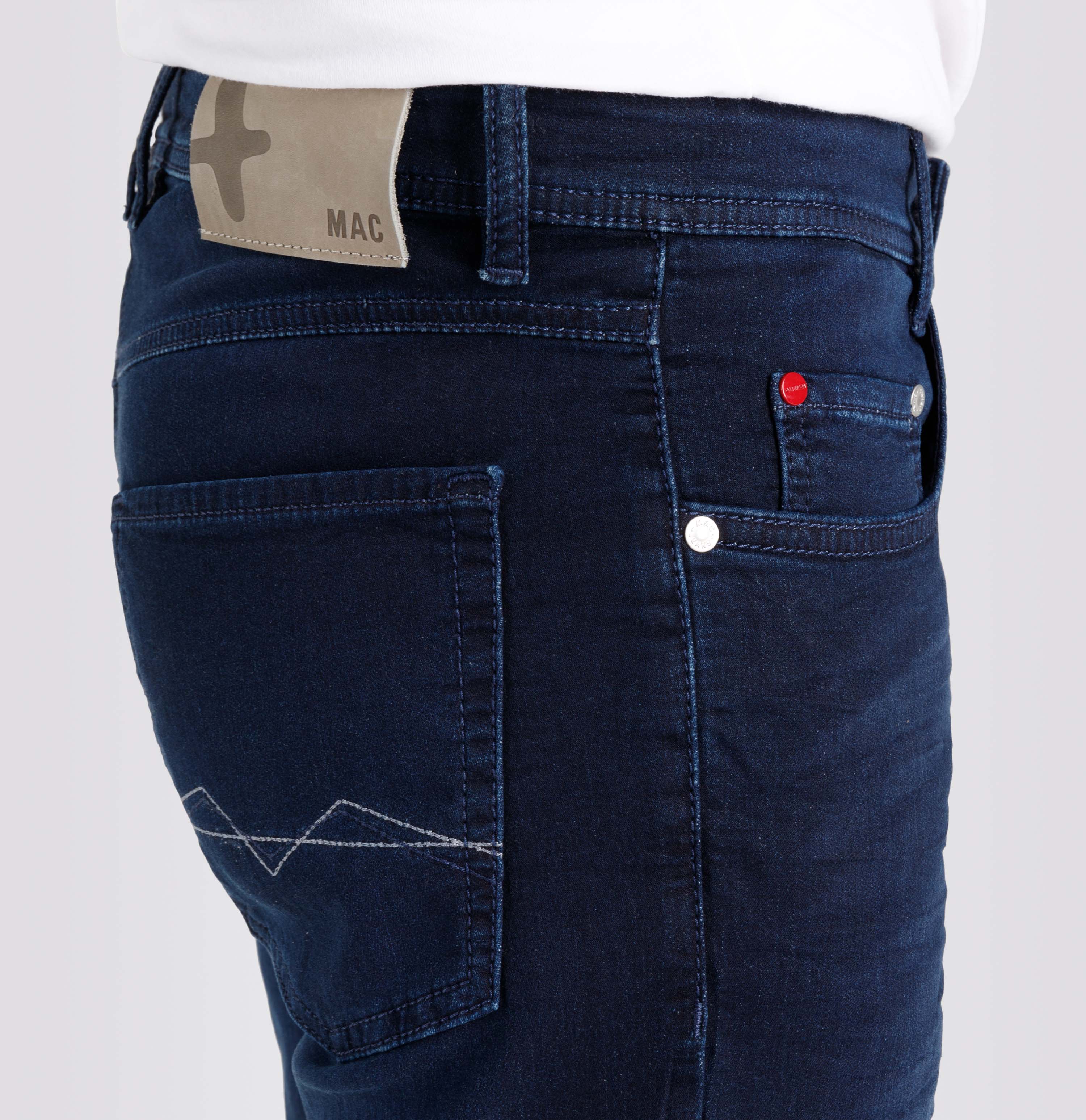 MAC JOG'N BERMUDA Jog'N Short - Deep Indigo River - 0562-00-0994-H858