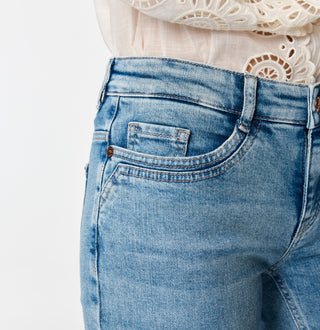 MAC DETROIT 90`s cool wash 2818-90-0333L D297 Bootcut Jeans - Glacier Meadow Blue - 2818-90-0333L-D297