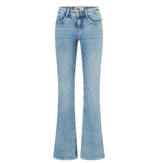 MAC DETROIT 90`s cool wash 2818-90-0333L D297 Bootcut Jeans - Glacier Meadow Blue - 2818-90-0333L-D297