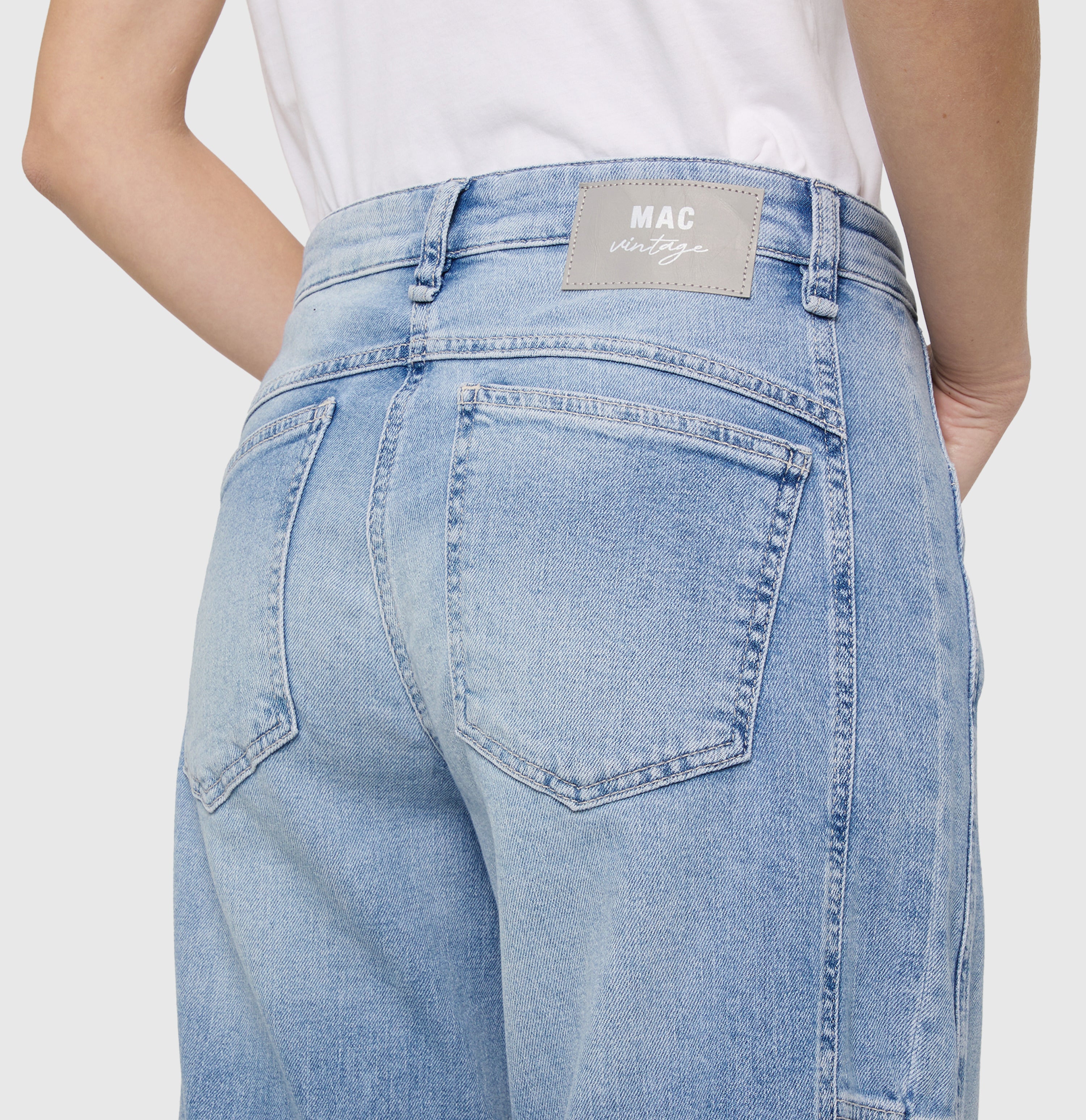 MAC OHIO Barrel - Coastal Mist Denim - 3126-90-0333L-D410 von MAC
