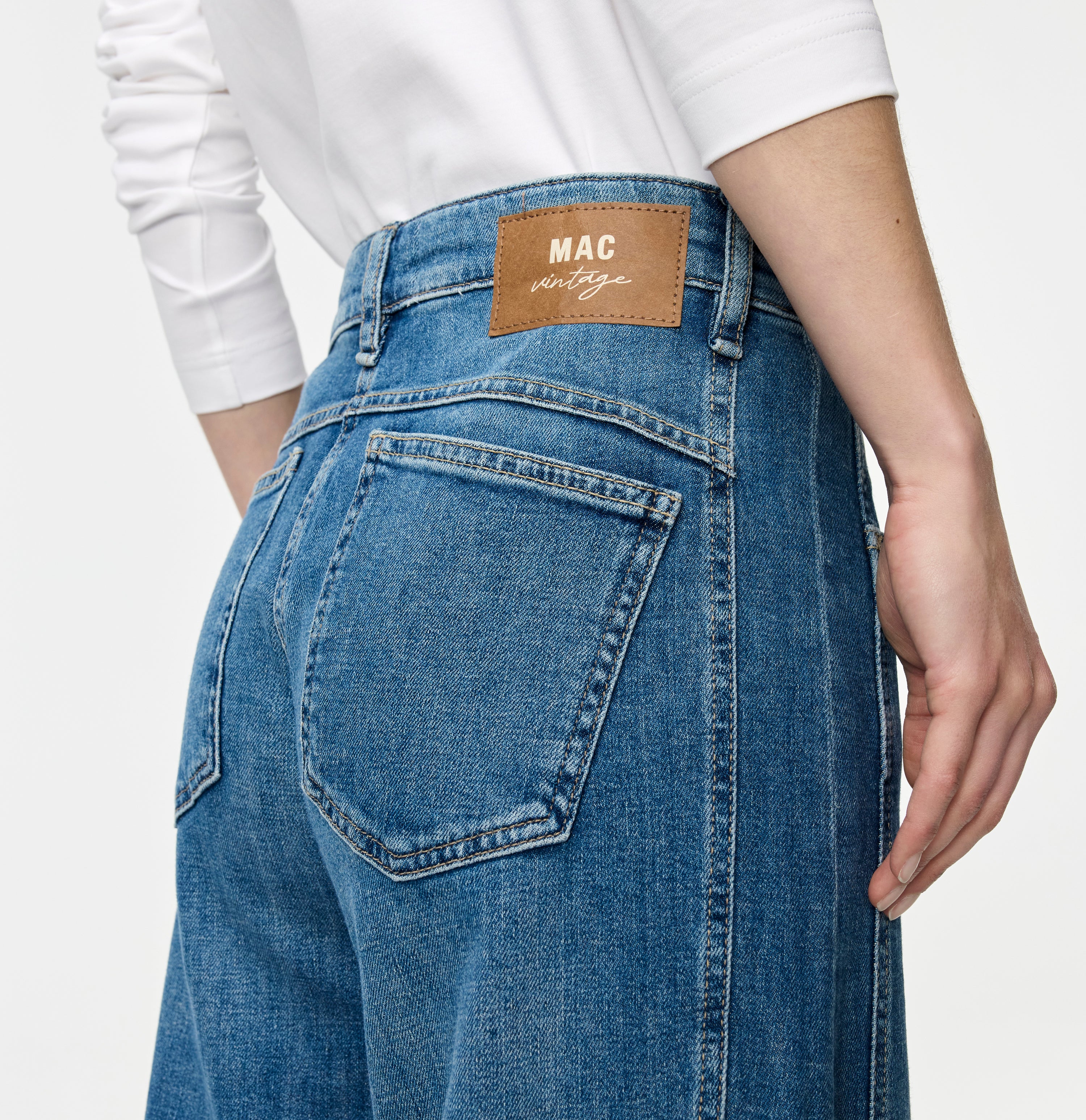 MAC OHIO Five Pocket - Blue Quarry Wash - 3126-90-0333L-D576 von MAC