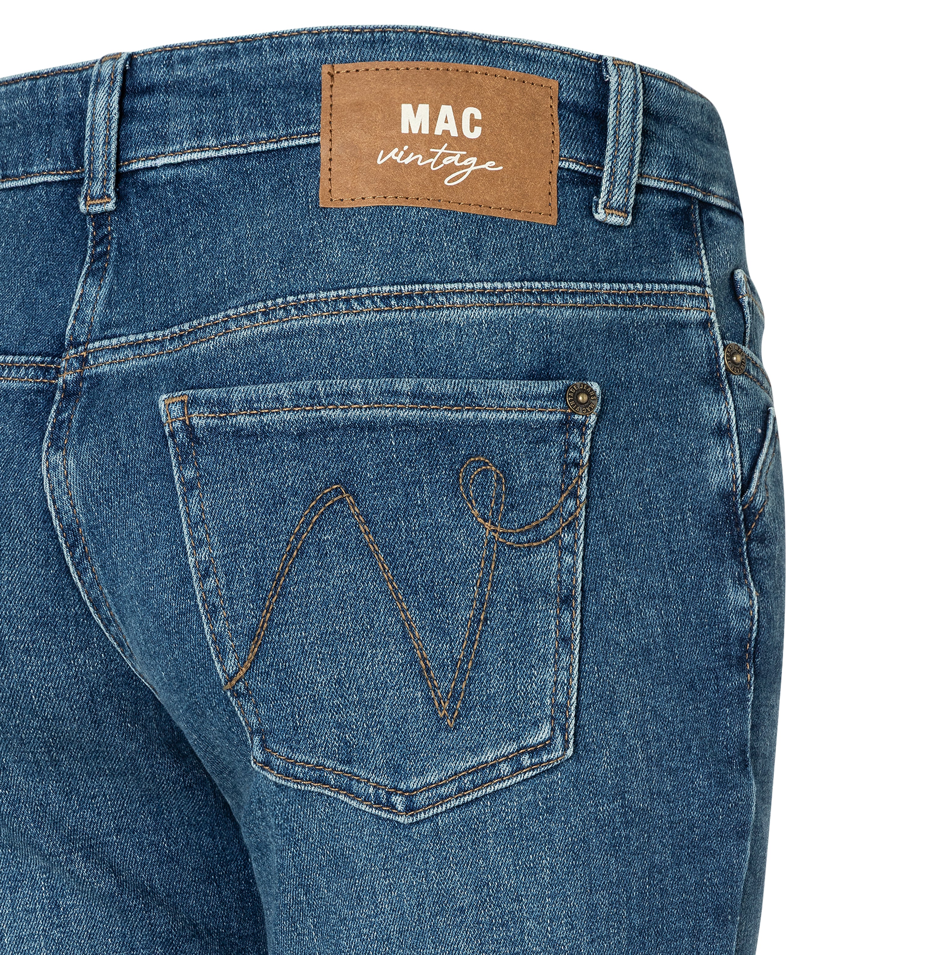 MAC DETROIT essential Jeans - Ocean Denim Blue - 2818-90-0333L-D591 von MAC