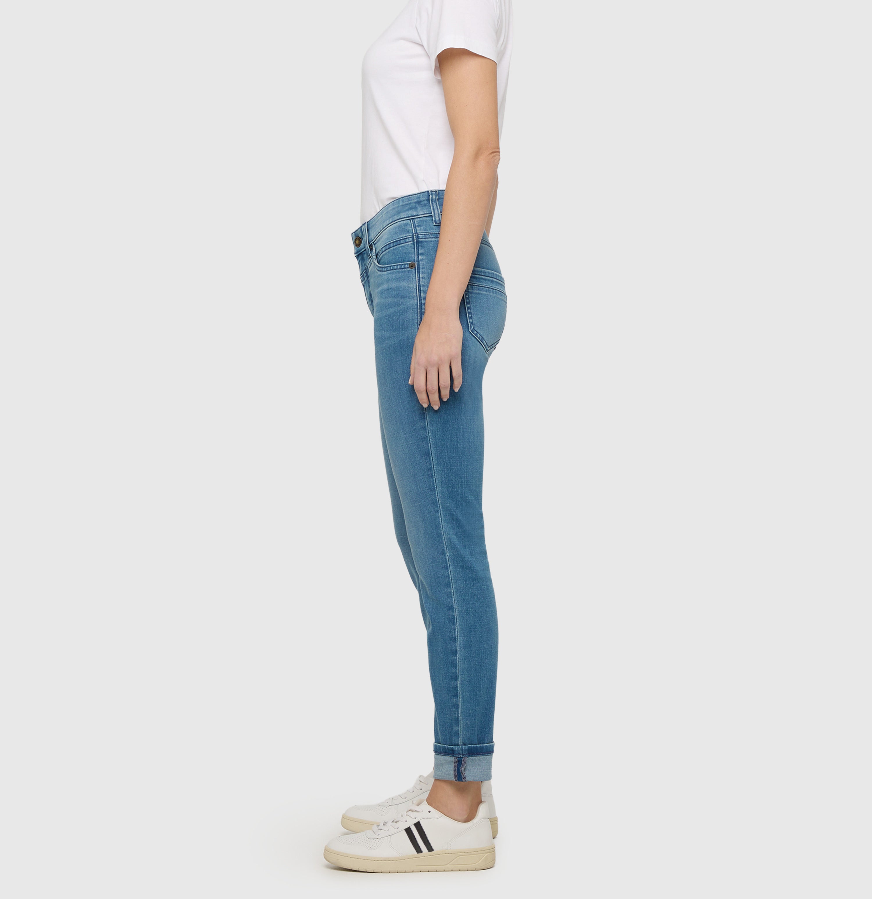 MAC Rich Slim Five Pocket - Coastal Vintage Blue - 5904-90-0389L-D596 von MAC
