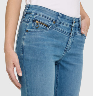MAC Rich Slim Five Pocket - Coastal Vintage Blue - 5904-90-0389L-D596