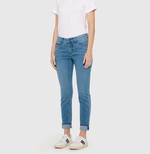 MAC Rich Slim Five Pocket - Coastal Vintage Blue - 5904-90-0389L-D596