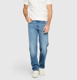 MAC RICK Straight Jeans - Coastal Mist Blue - 0431-00-1982L-H331