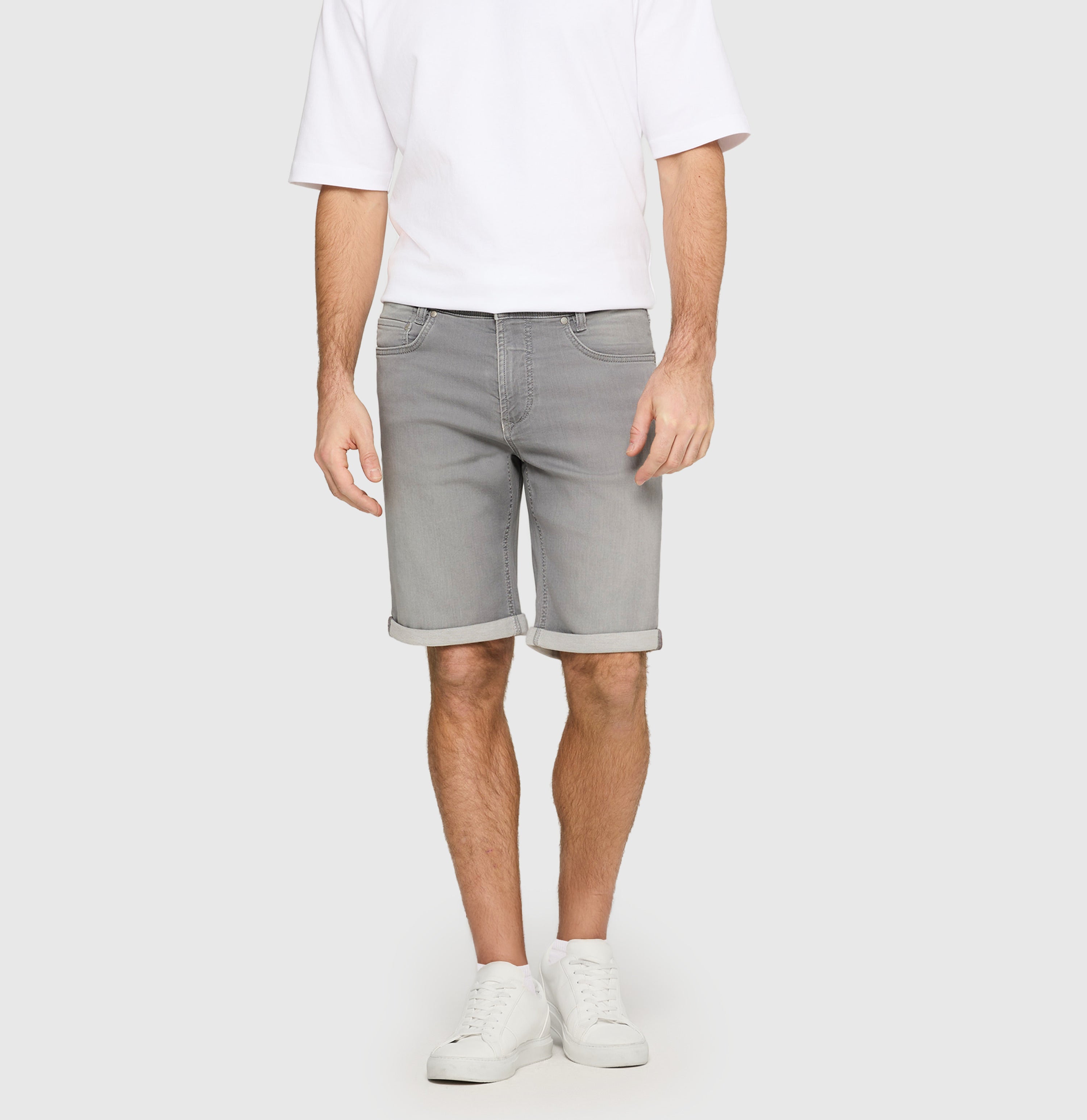 MAC JOGN BERMUDA light summer grey 0562-00-0994L H815
