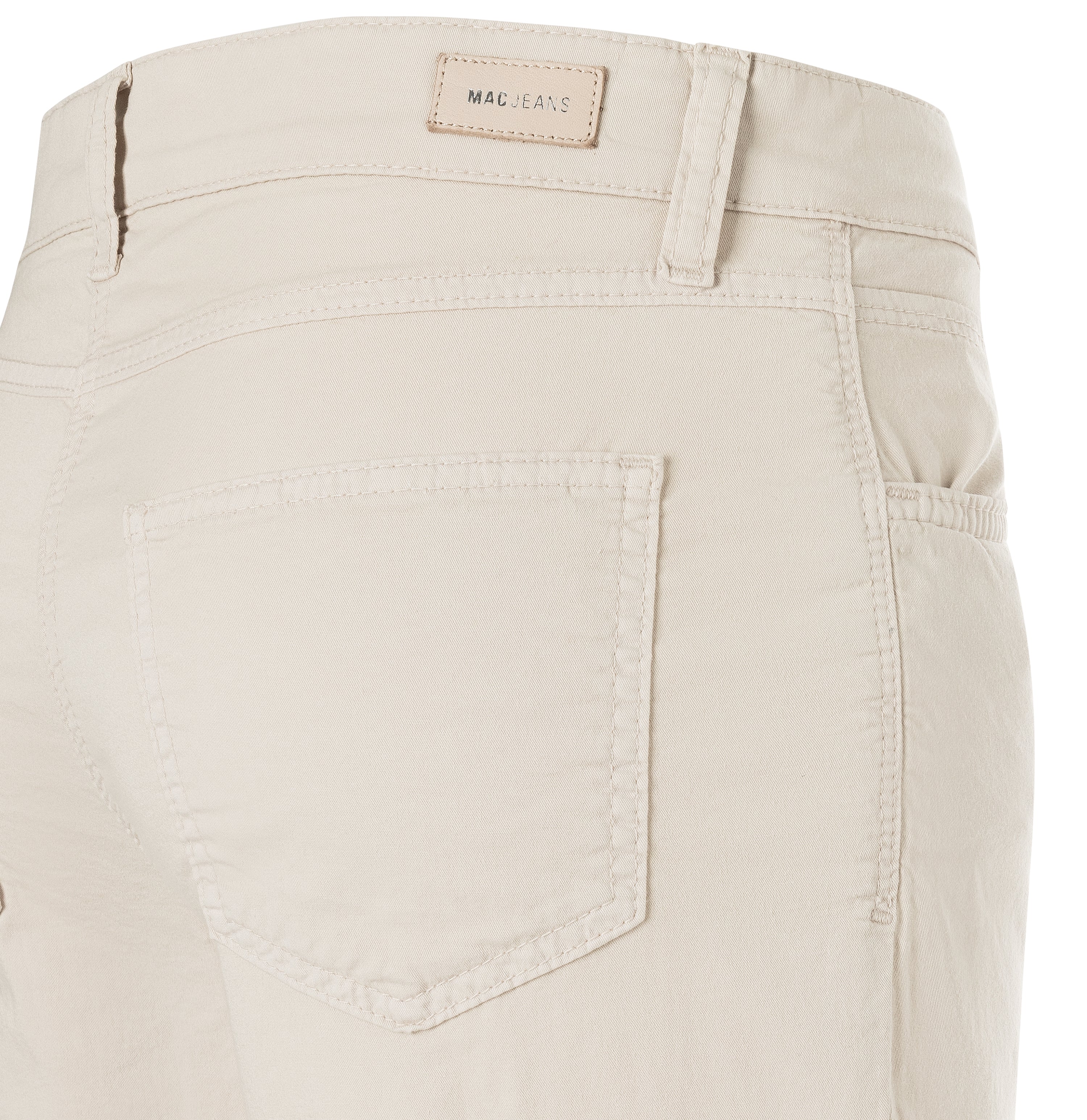 MAC MELANIE 7/8 Tapered Jeans - Linen Dune Beige - 5045-00-0415-022R von MAC