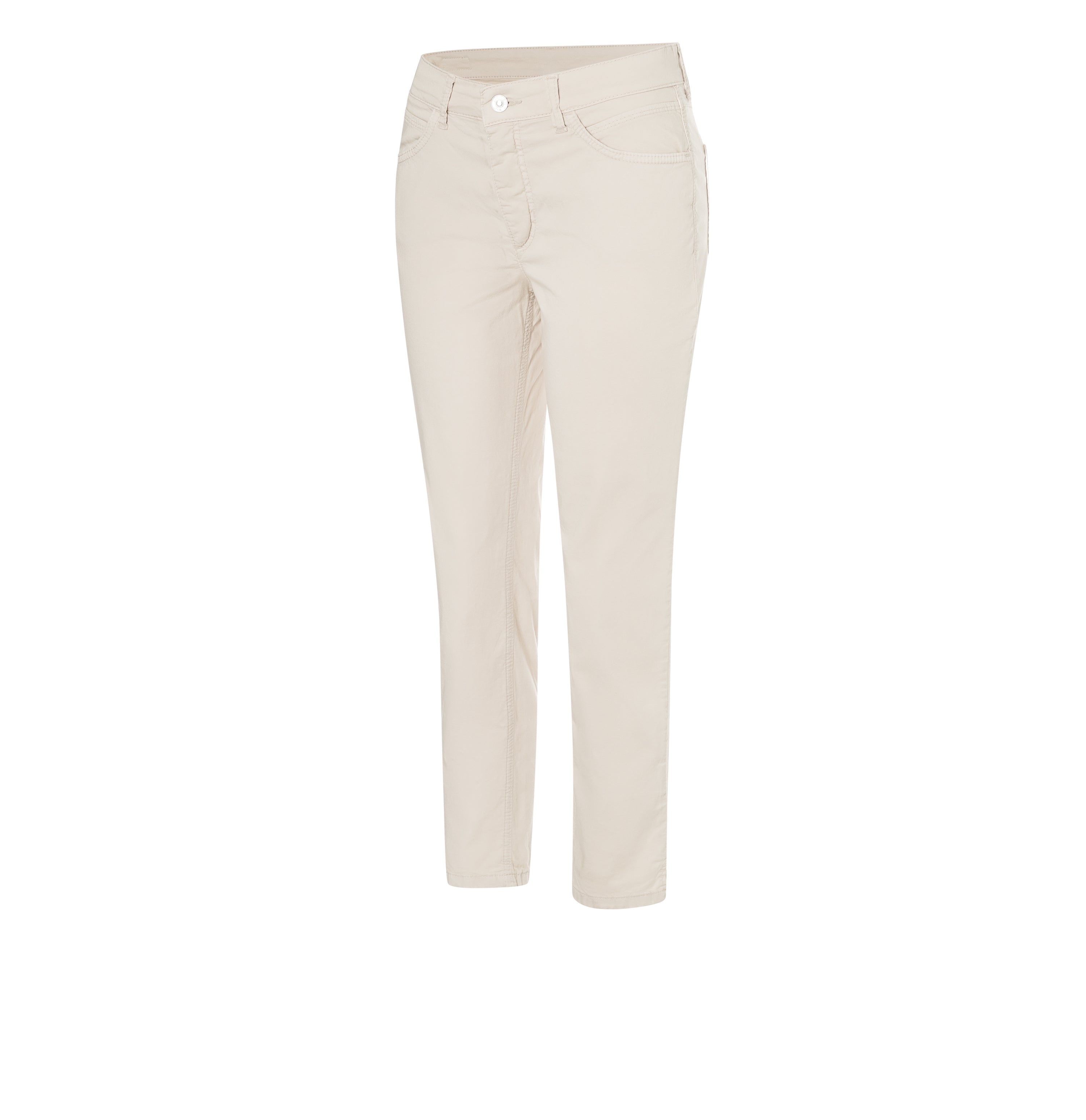 MAC MELANIE 7/8 Tapered Jeans - Linen Dune Beige - 5045-00-0415-022R von MAC