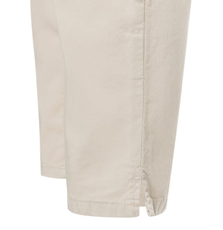 MAC MELANIE 7/8 Tapered Jeans - Linen Dune Beige - 5045-00-0415-022R