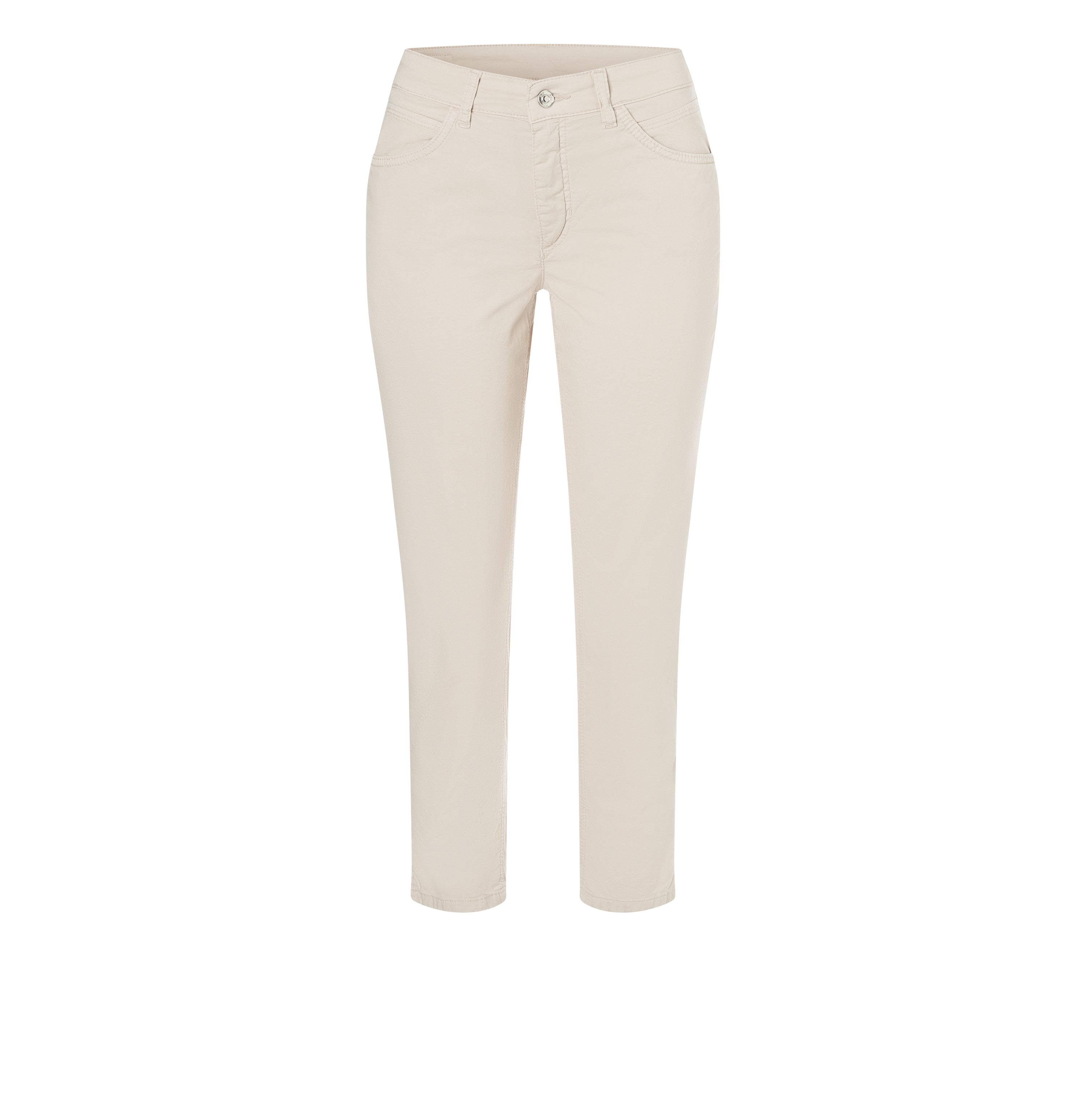 MAC MELANIE 7/8 Tapered Jeans - Linen Dune Beige - 5045-00-0415-022R