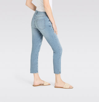 MAC MELANIE 7/8 River Clean Slim Jeans - Sky Whisper Blue - 5045-90-0344-D400