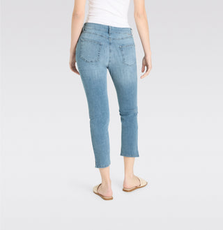 MAC MELANIE 7/8 River Clean Slim Jeans - Sky Whisper Blue - 5045-90-0344-D400