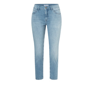 MAC MELANIE 7/8 River Clean Slim Jeans - Sky Whisper Blue - 5045-90-0344-D400
