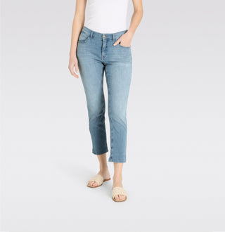 MAC MELANIE 7/8 River Clean Slim Jeans - Sky Whisper Blue - 5045-90-0344-D400