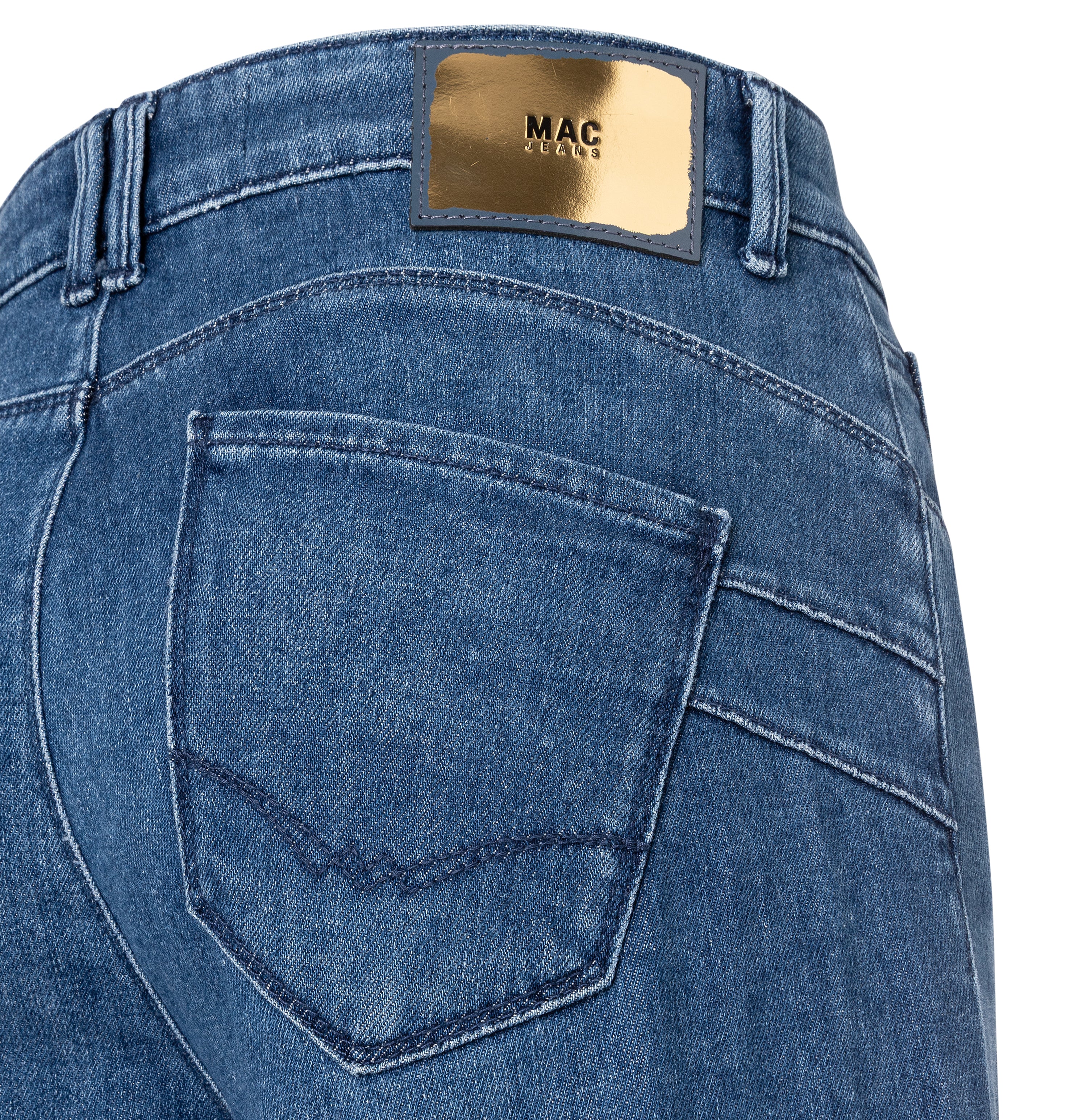 MAC WIDE blue authentic used 5299-90-0313 D604 - Extreme Wide Denim - 5299-90-0313-D604 von MAC