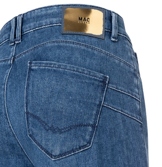 MAC WIDE blue authentic used 5299-90-0313 D604 - Extreme Wide Denim - 5299-90-0313-D604