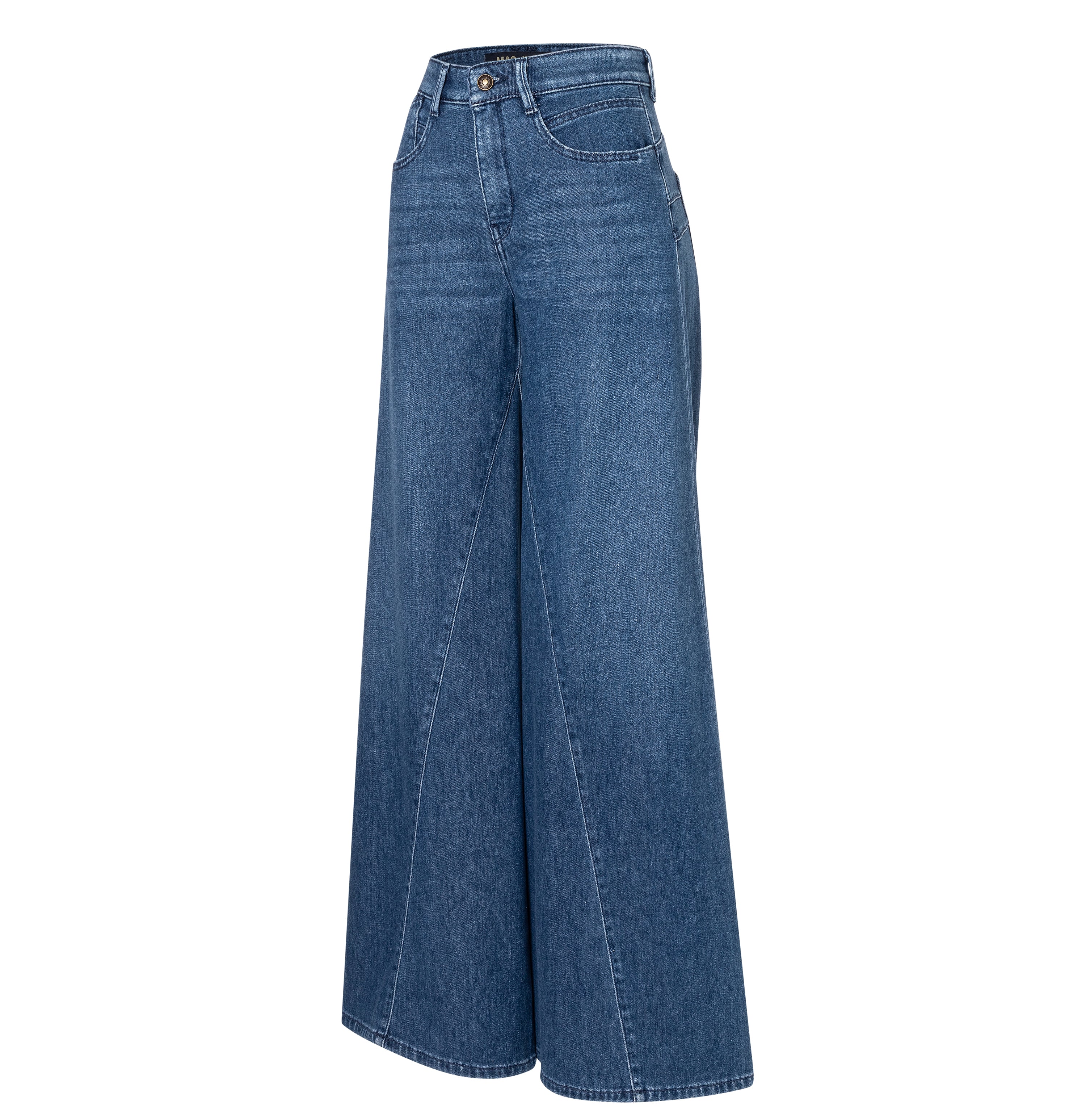 MAC WIDE blue authentic used 5299-90-0313 D604 - Extreme Wide Denim - 5299-90-0313-D604 von MAC