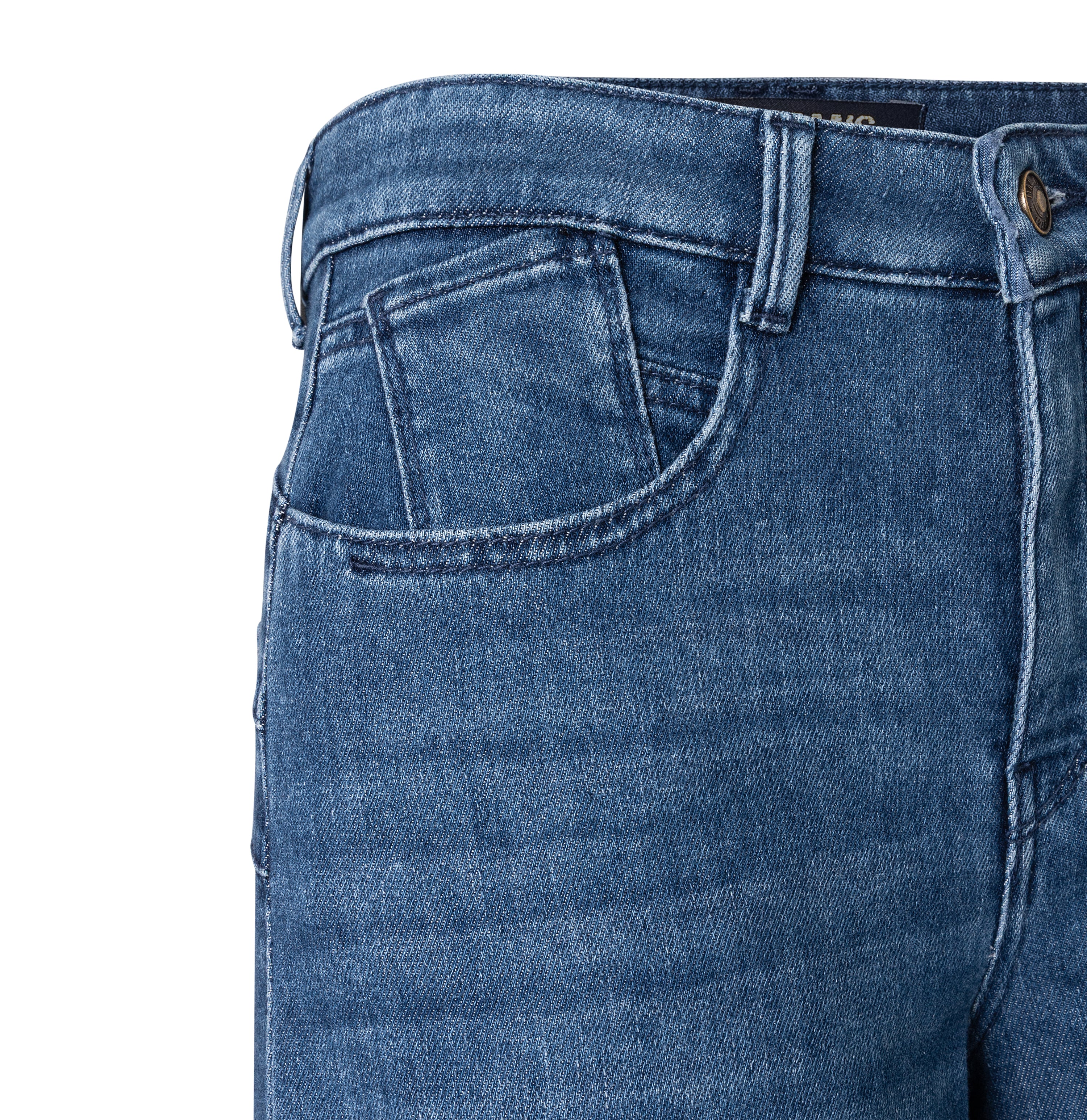 MAC WIDE blue authentic used 5299-90-0313 D604 - Extreme Wide Denim - 5299-90-0313-D604 von MAC