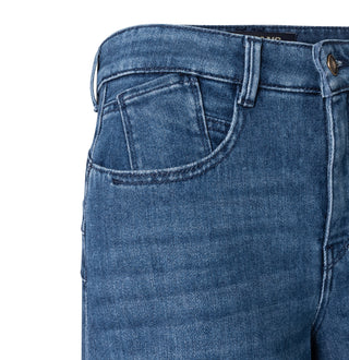 MAC WIDE blue authentic used 5299-90-0313 D604 - Extreme Wide Denim - 5299-90-0313-D604