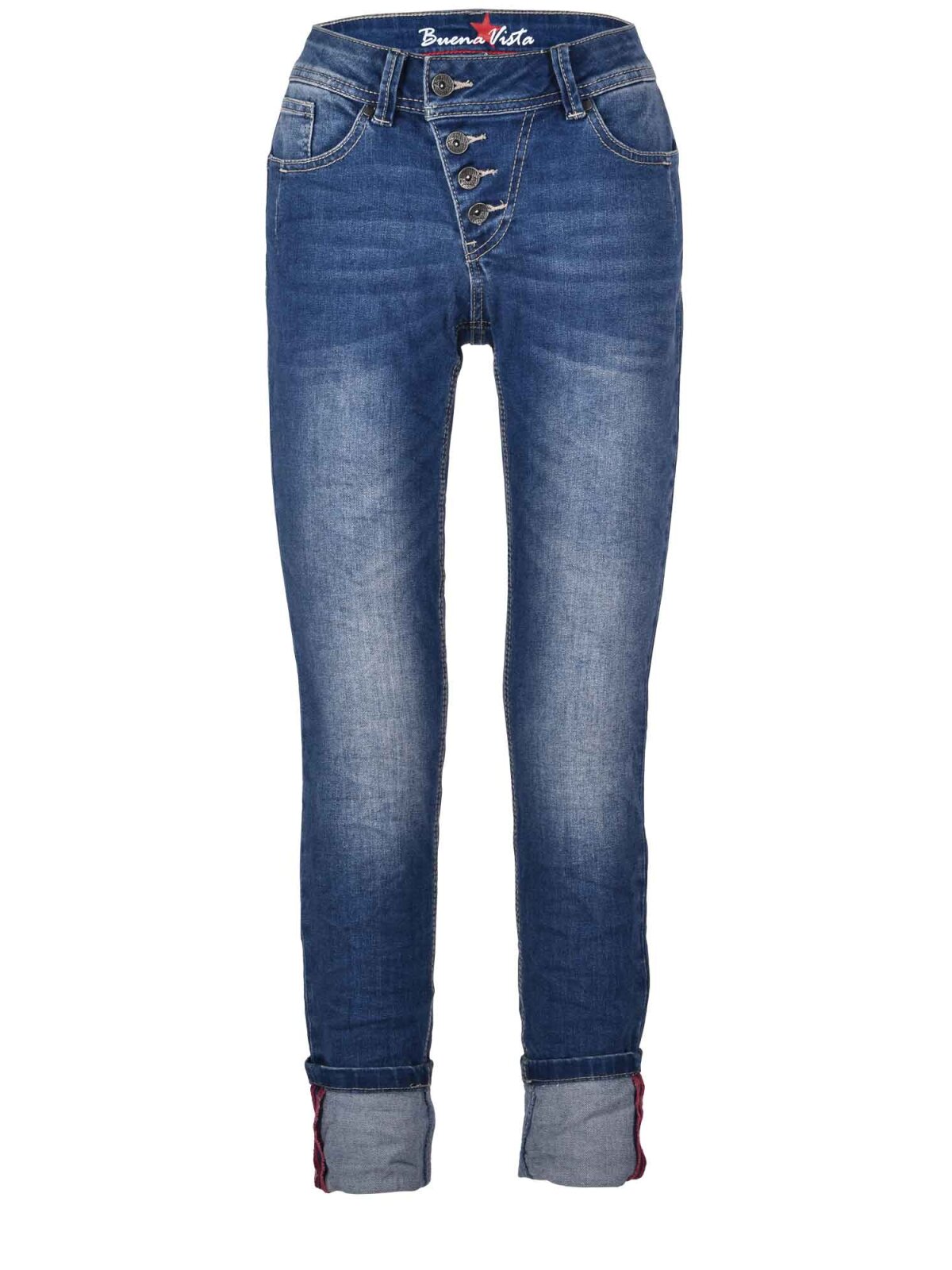 BUENA VISTA Malibu Damen Jeans - Deep Harbor Blue - 2301 B5122 300.9423