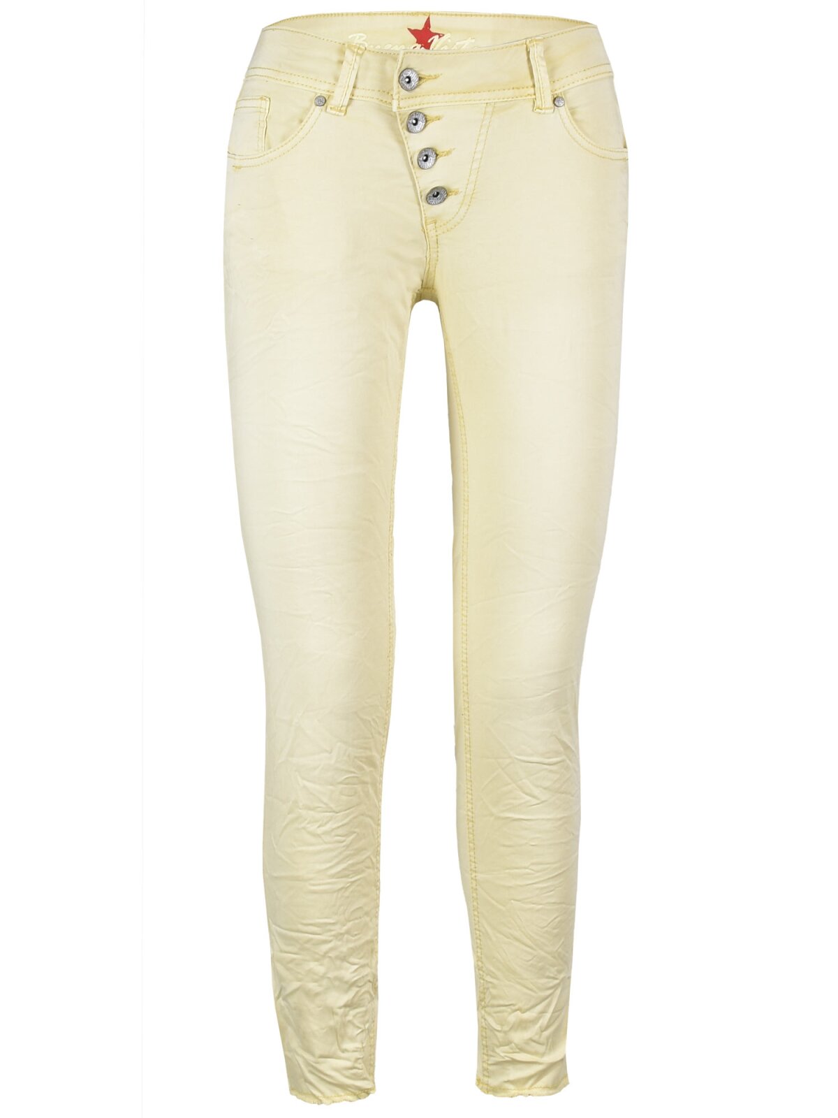 BUENA VISTA Malibu Cropped Jeans - Sunlit Butter Yellow - 2303 B5122 4003 HL.4519