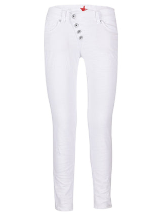 BUENA VISTA Malibu Jeans - Bright Porcelain White - 888 B5122 502.032