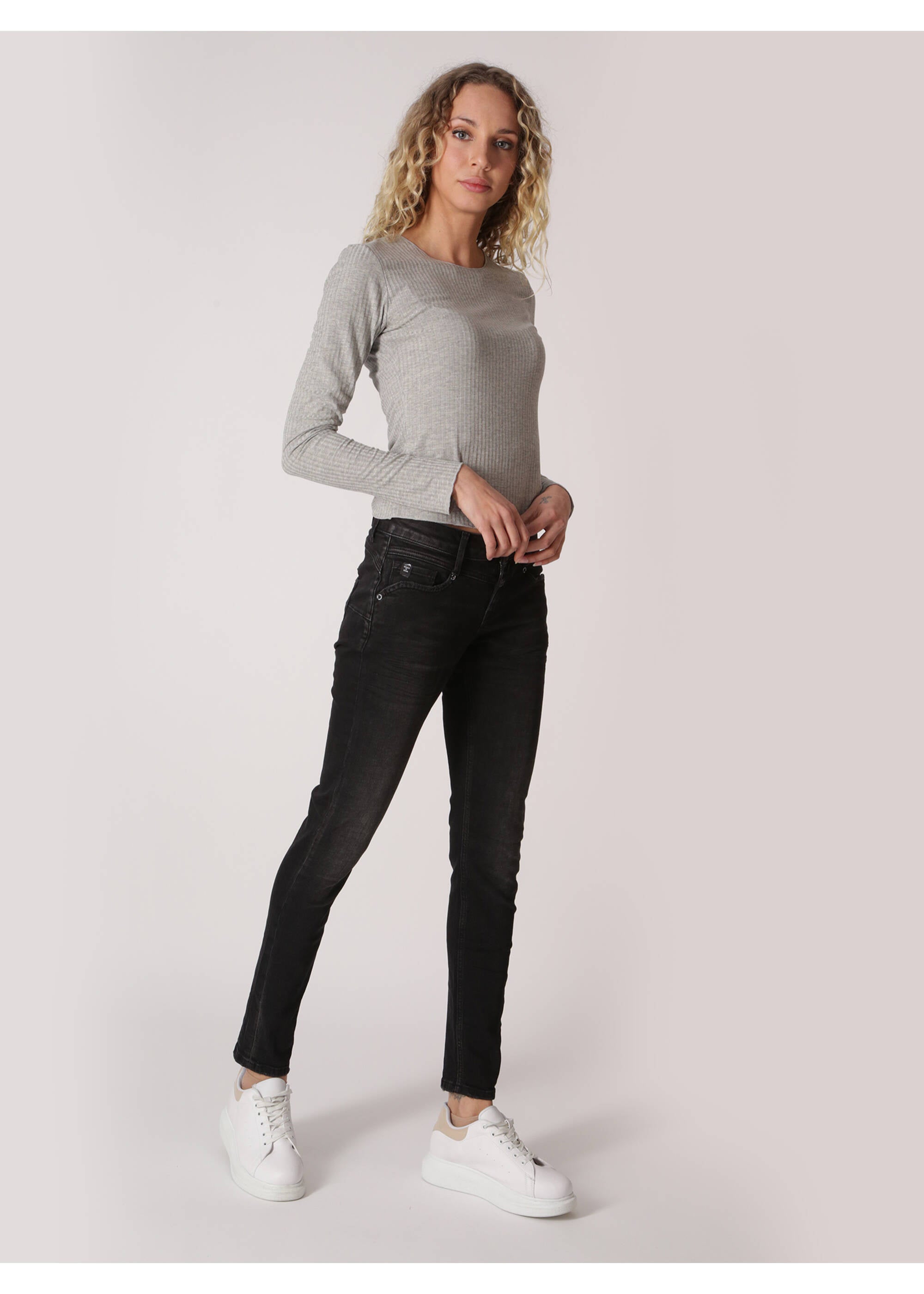 MOD JEANS ELLEN Jeans - Midnight Graphite - AU22-2002.3770 von MOD Jeans