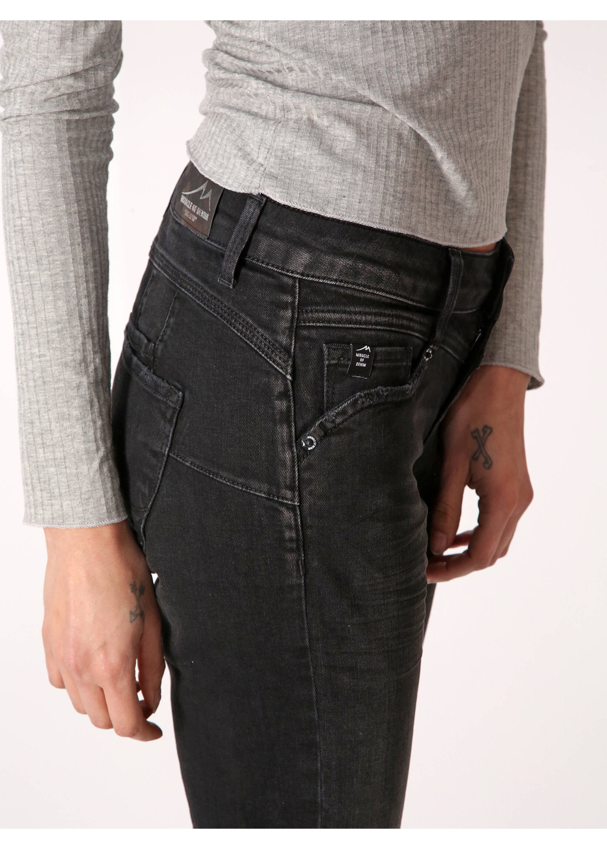 MOD JEANS ELLEN Jeans - Midnight Graphite - AU22-2002.3770 von MOD Jeans