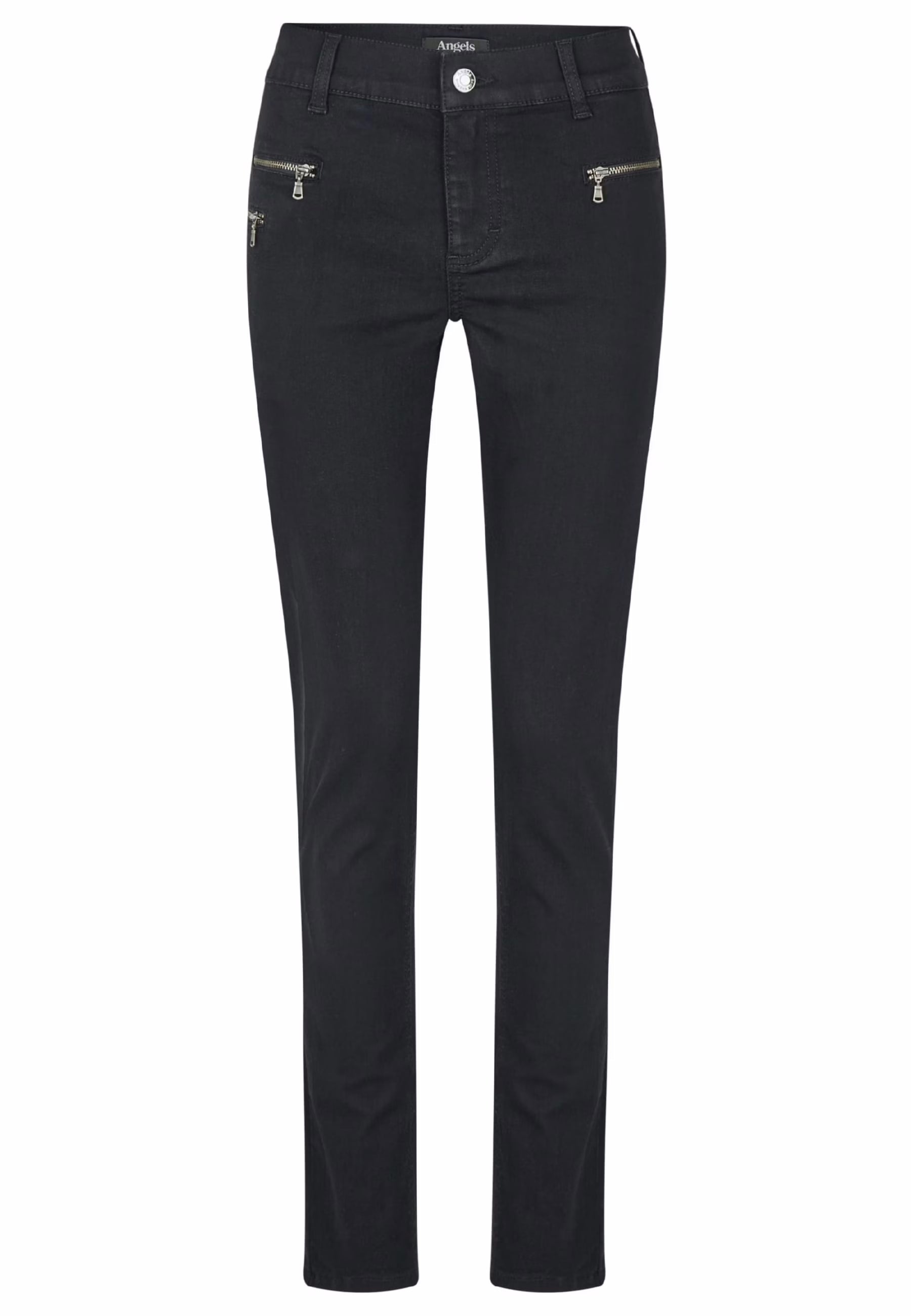 ANGELS JEANS Malu Zip Jeans - Midnight Black - 519 7700.1000