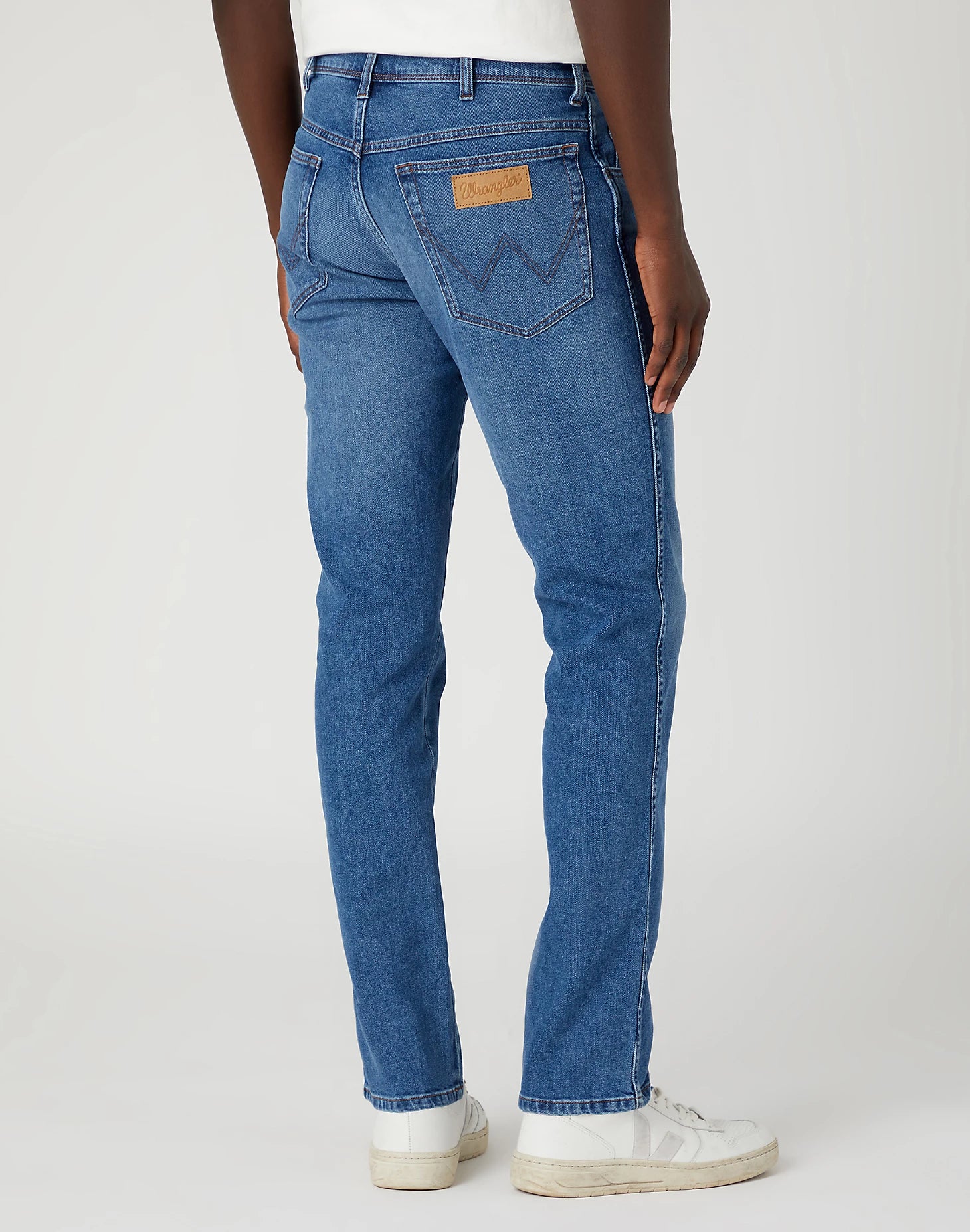 WRANGLER Texas Slim the marverick Jeans - Coastal Drift Blue - 112330696