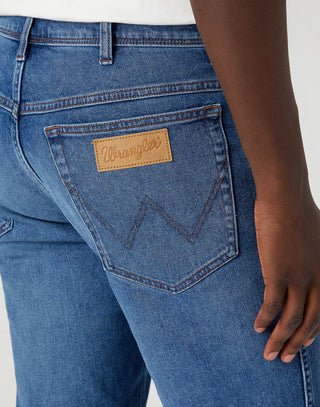 WRANGLER Texas Slim the marverick Jeans - Coastal Drift Blue - 112330696