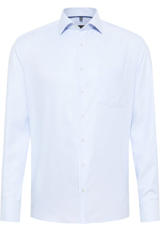 ETERNA MODERN FIT Langarm Hemd - Ice Mist Blue - 3116-12-X169
