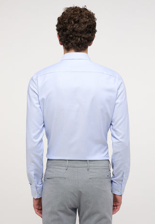 ETERNA SLIM FIT Langarm Hemd - Frosty Skylight Blue - 3116-12-F159