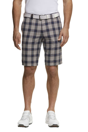 MEYER HOSEN St. Andrews Shorts - Coastal Tartan Navy - 154-1-8072-18