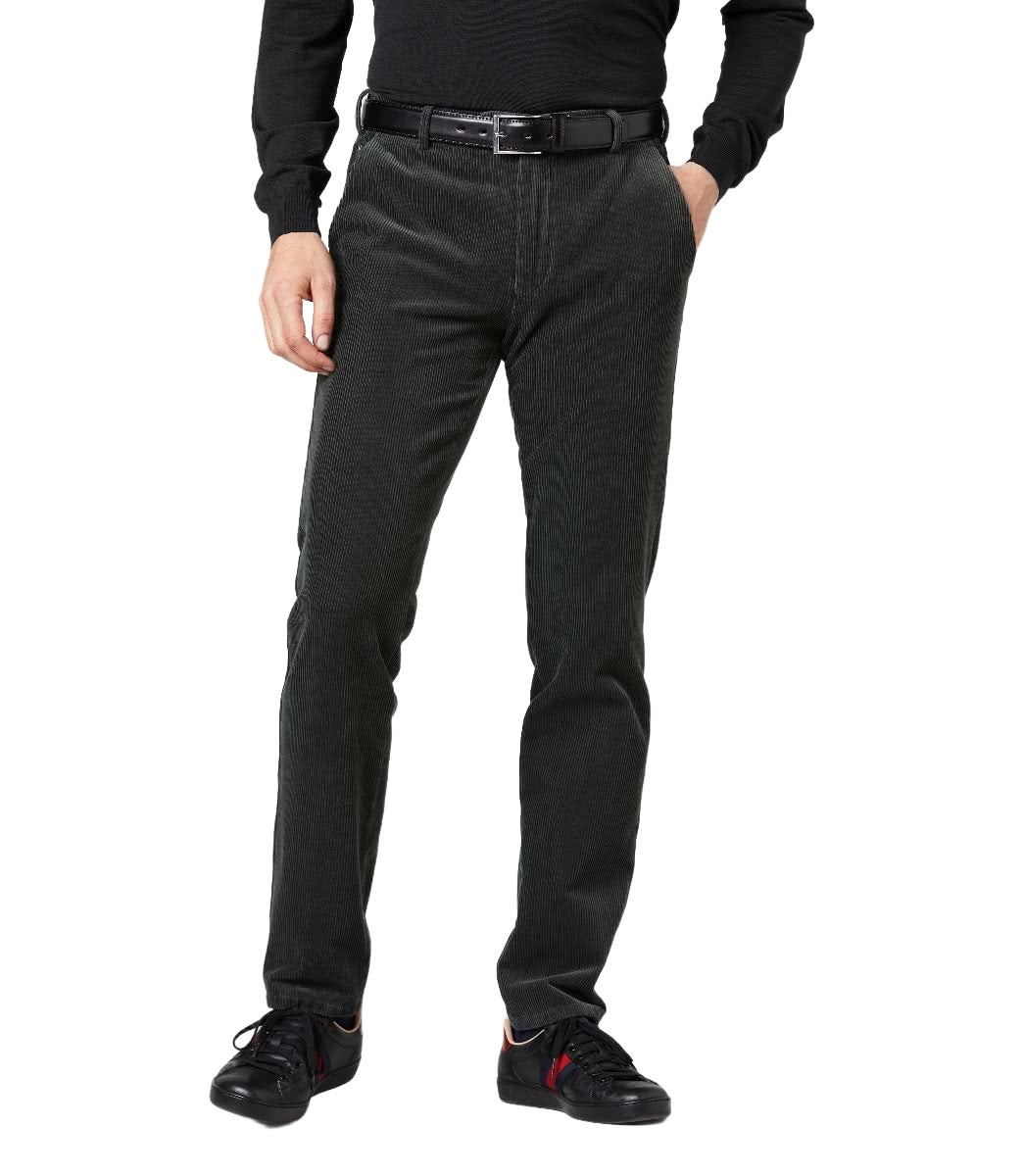 MEYER HOSEN Bonn Premium Cord - Graphite River Grey - Bonn 2-8549-7